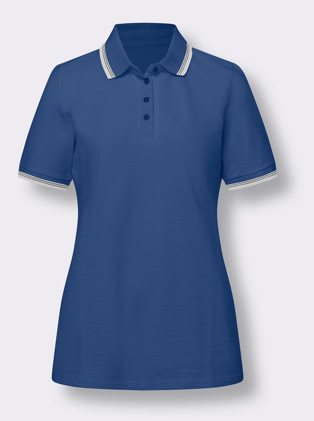 Poloshirt - jeansblau