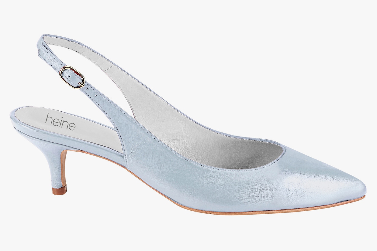 heine Slingpumps - lichtblauw