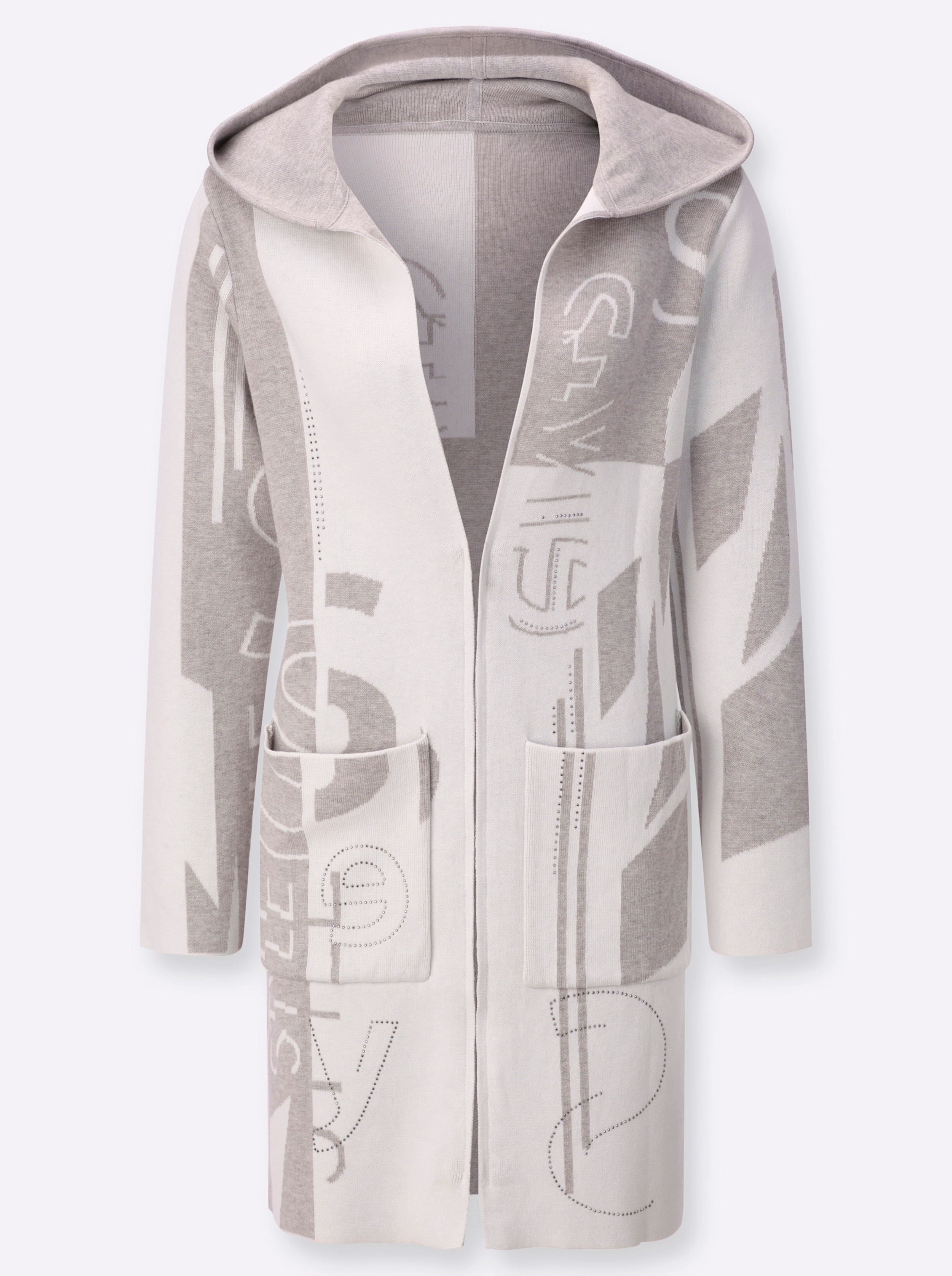 Thumbnail - Longstrickjacke