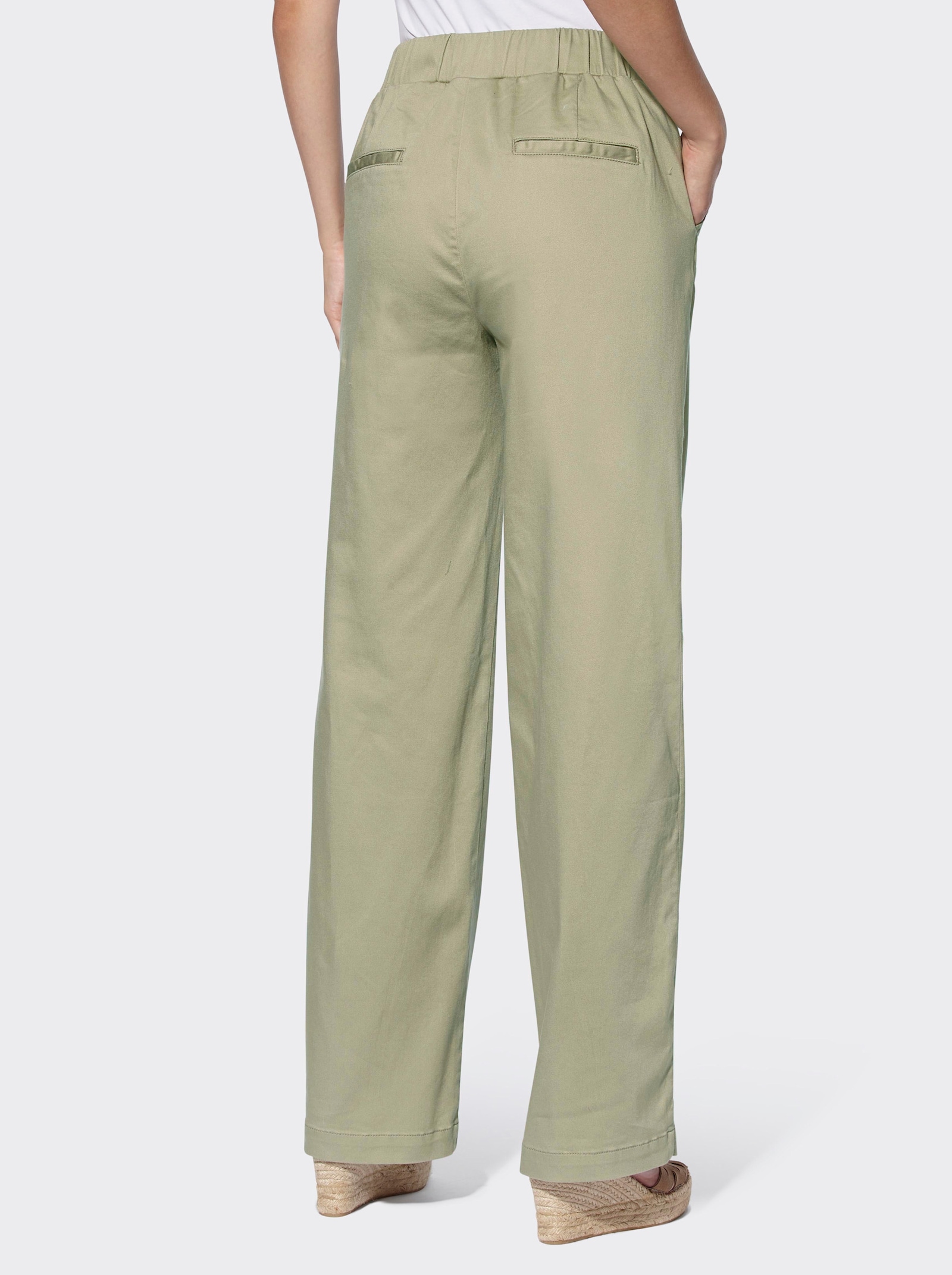 heine Schlupfhose mit weitem Bein - schlamm