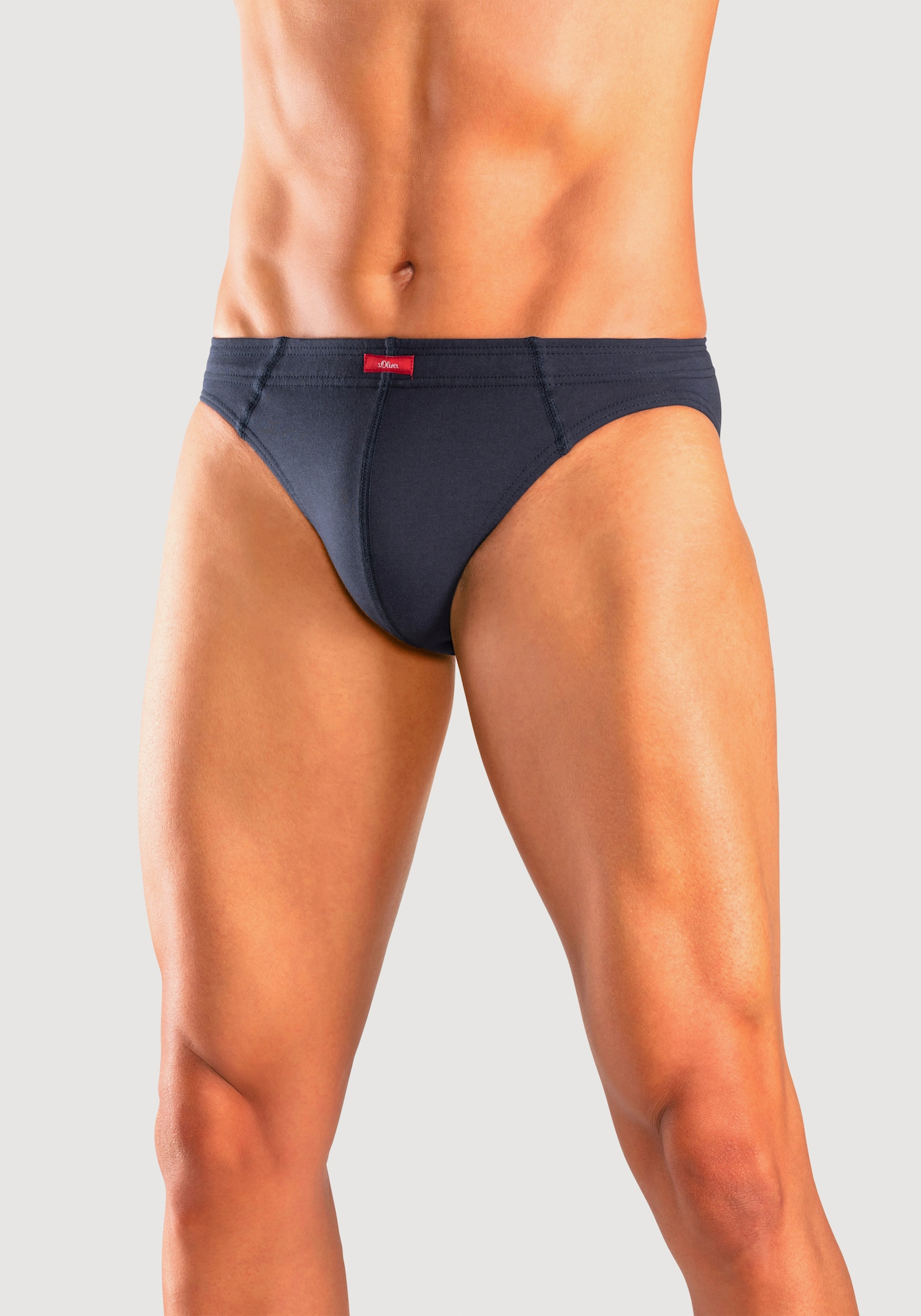 s.Oliver Slip - schwarz, navy, weiß