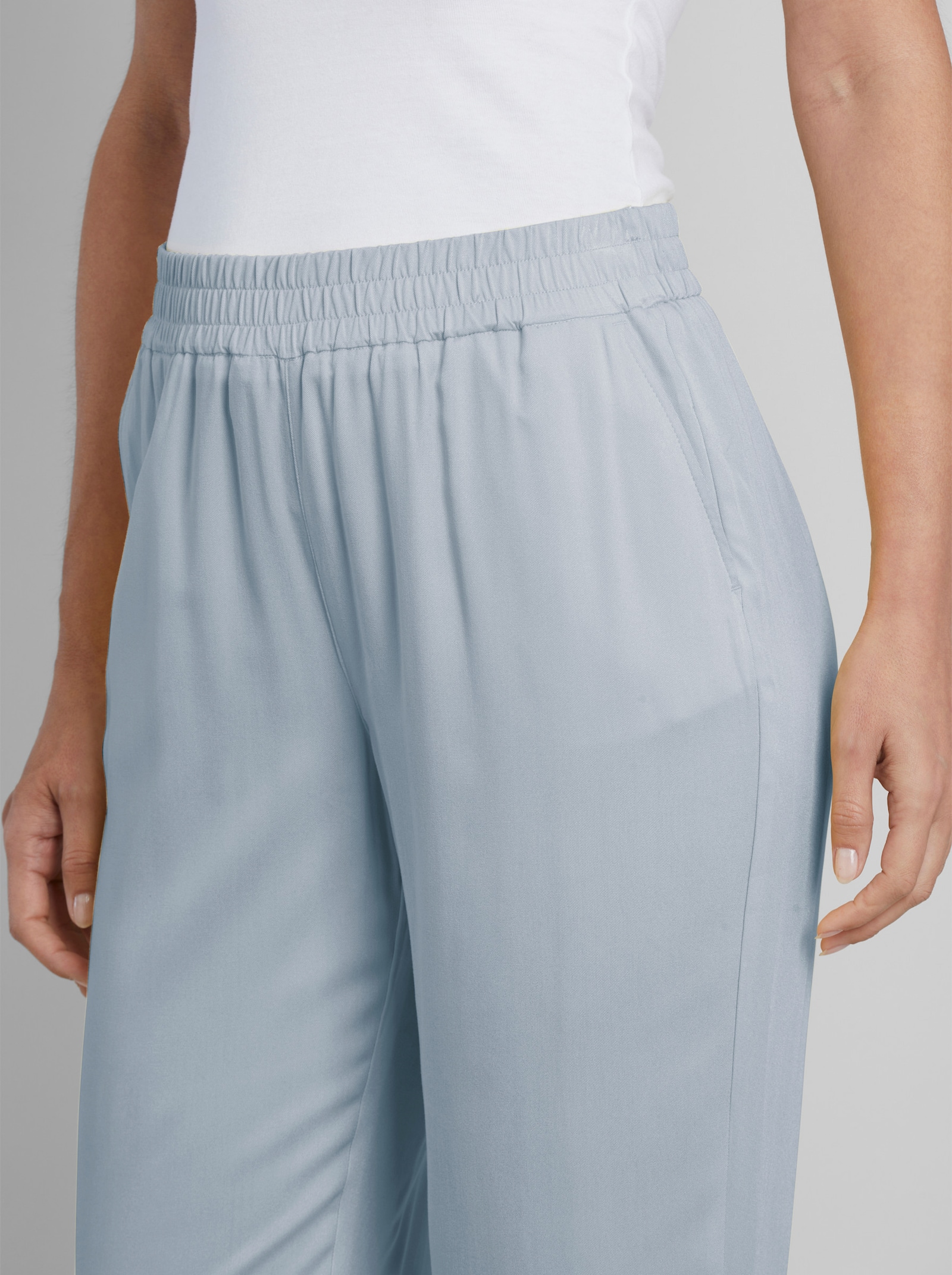 heine 7/8-Hose mit Dehnbund - hellblau