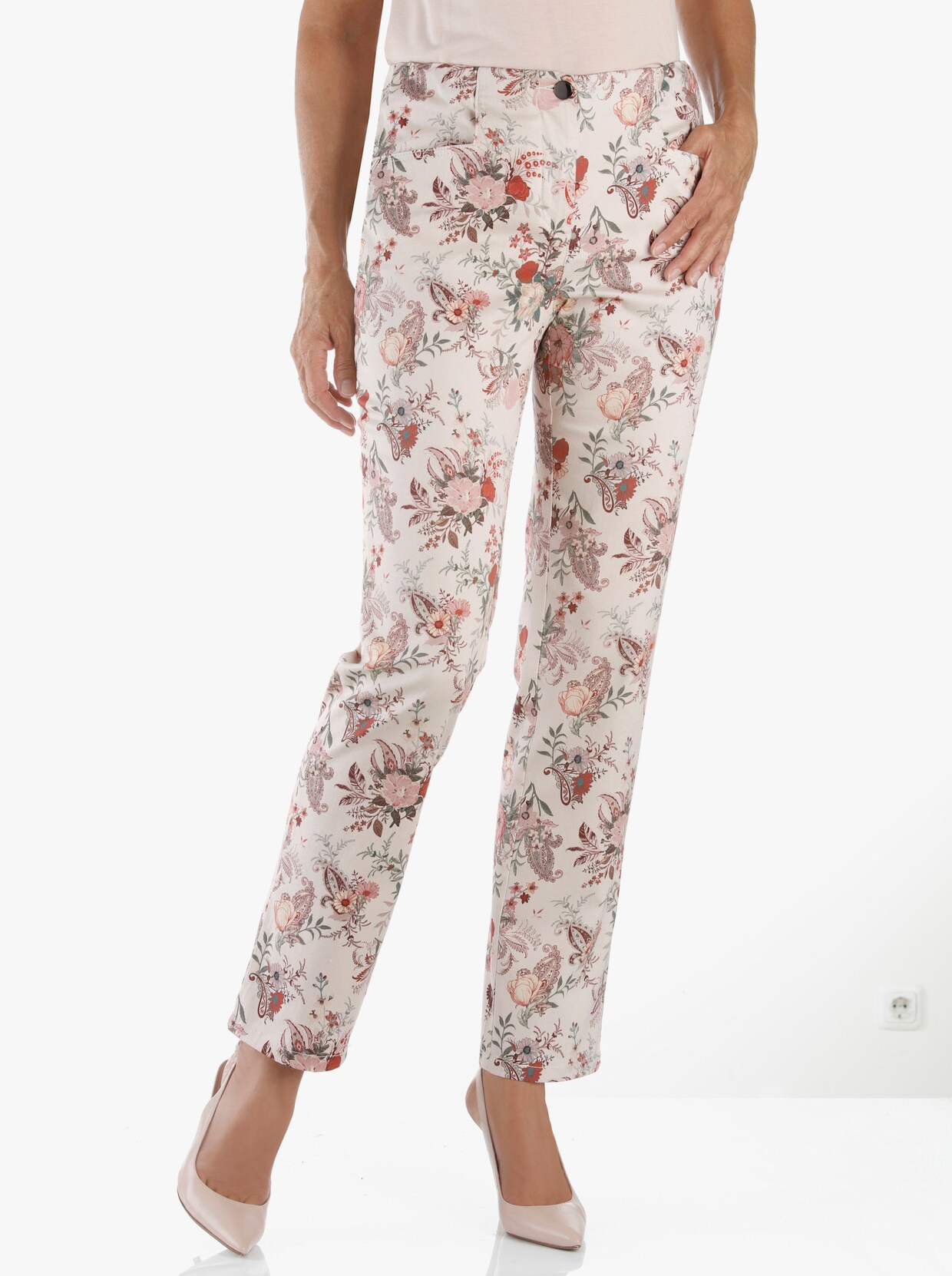 Druckhose - bunt-bedruckt
