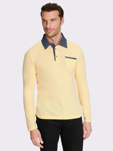 Marco Donati Langarmshirt - vanille