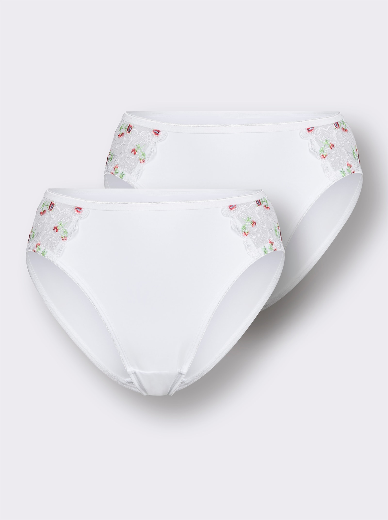 wäschepur Jazzpants mit elastischen Bund- und Beinabschlüssen - weiß