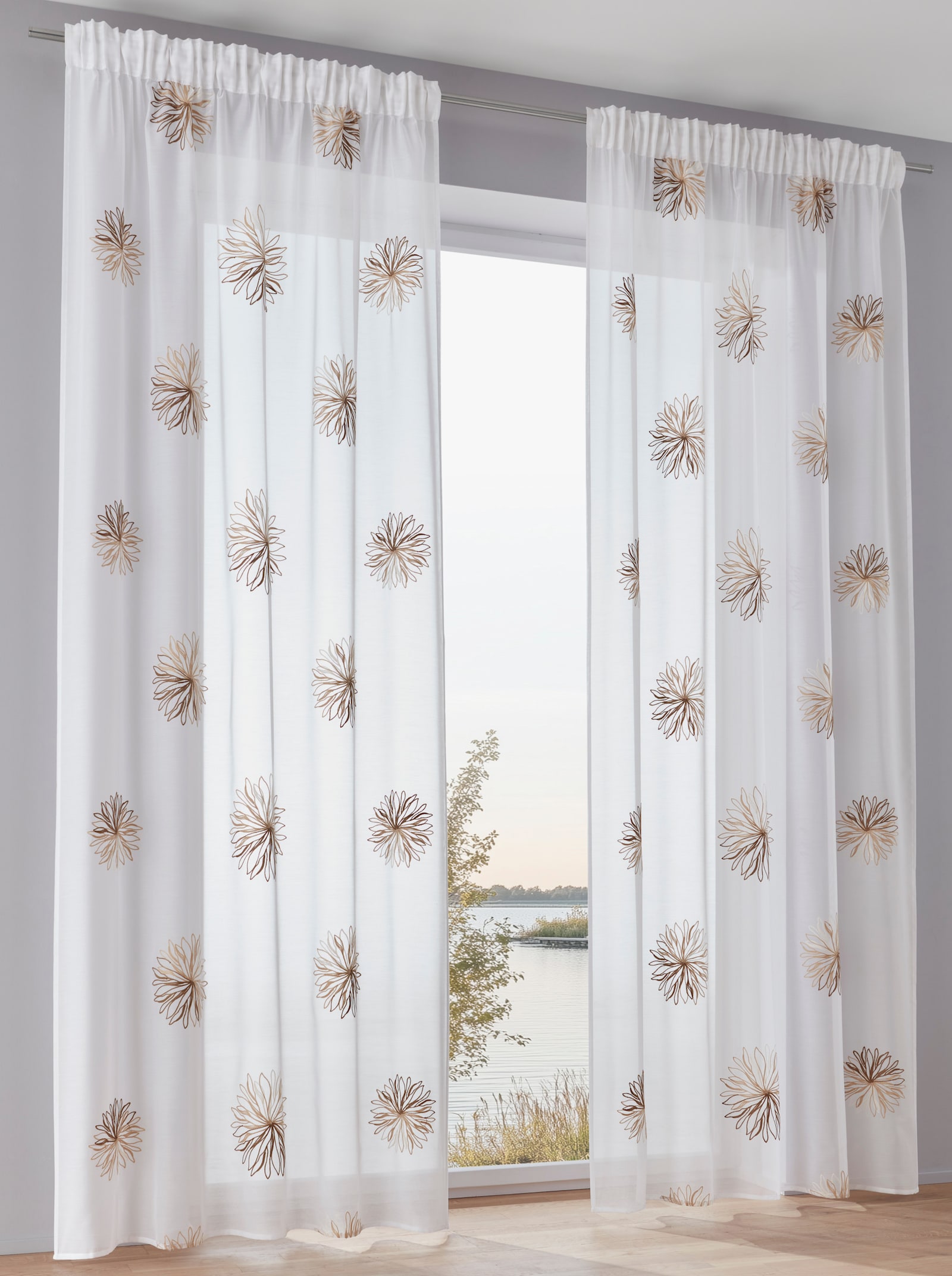 heine home Dekostore - weiß-beige