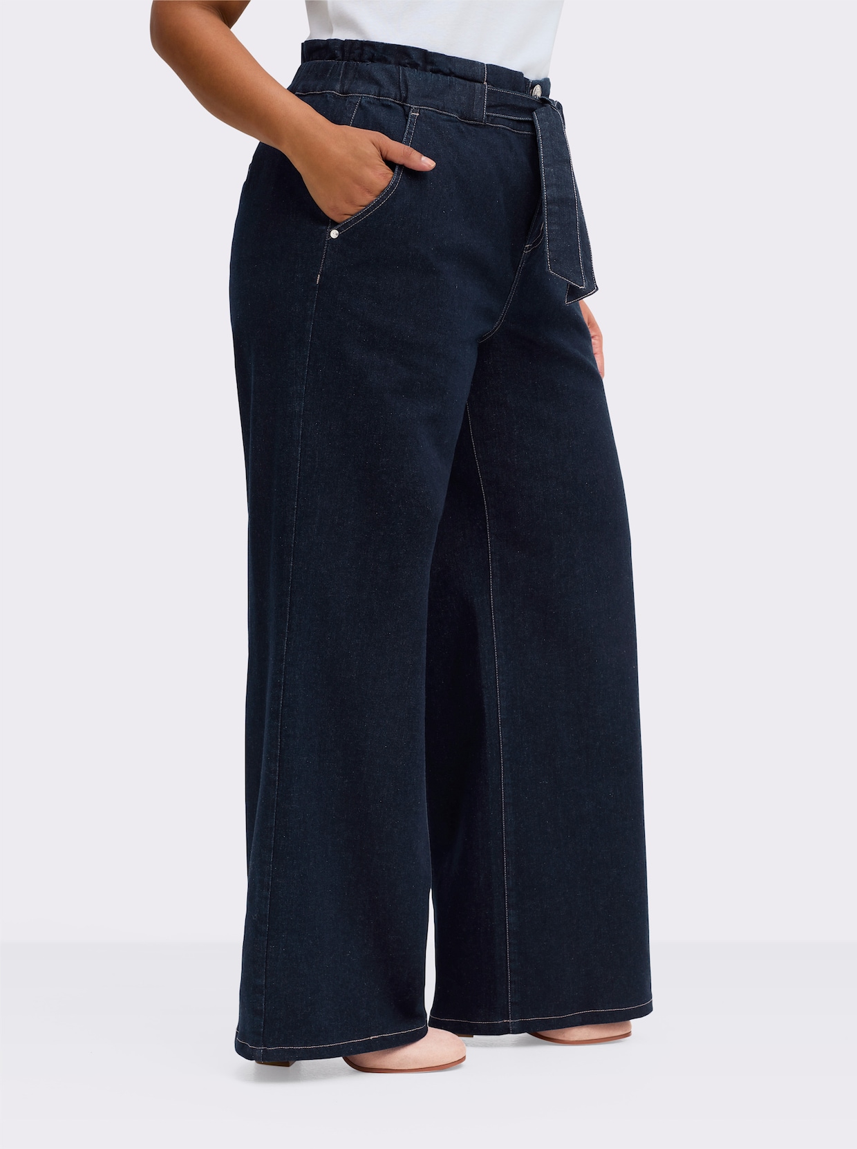 sheego Jeans - dark blue