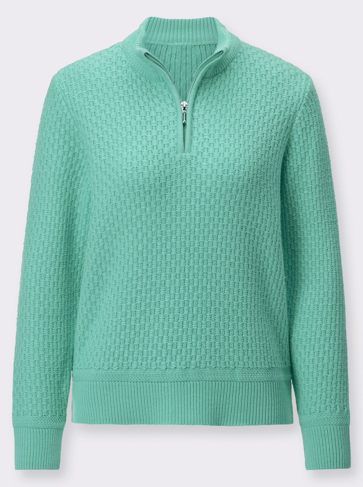 Pullover met lange mouwen - turquoise