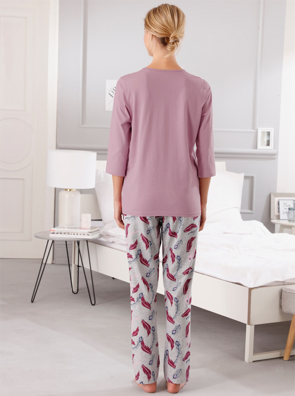Pyjama-Shirt - oudroze