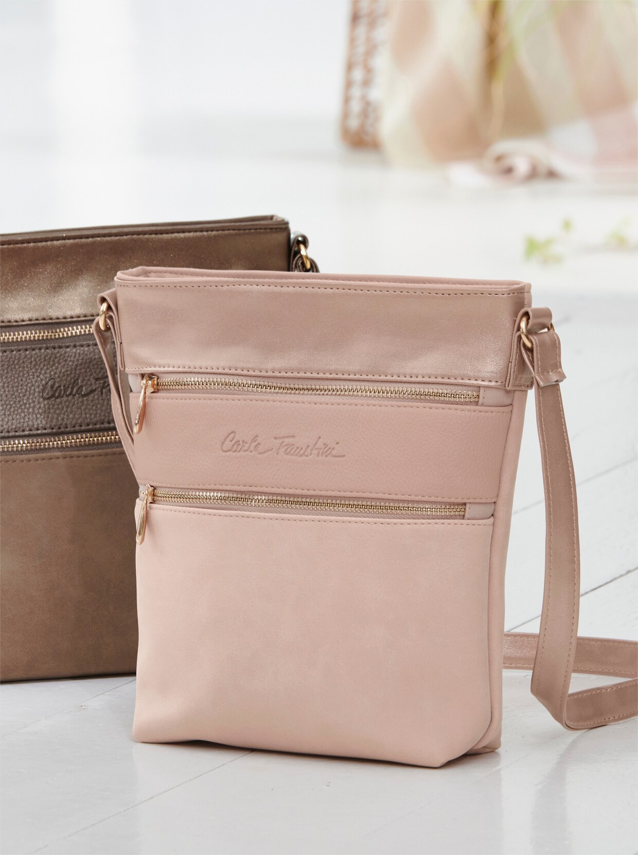 Handtas - roze