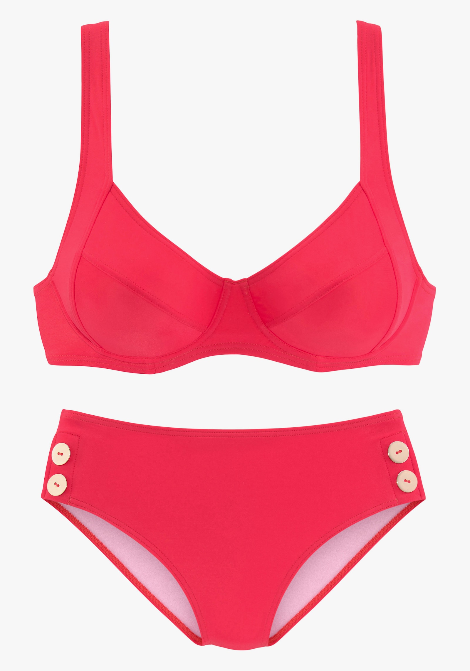 Vivance Bügel-Bikini - knallrot