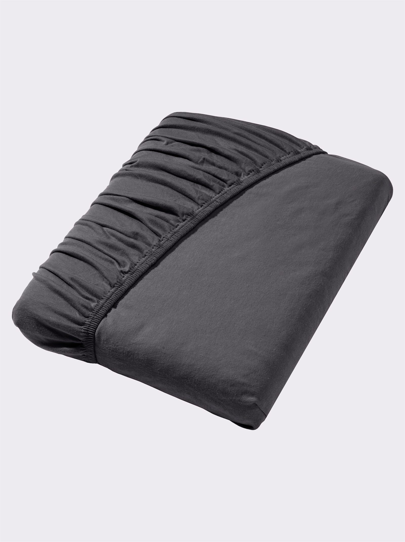 Estella Spannbetttuch - anthrazit