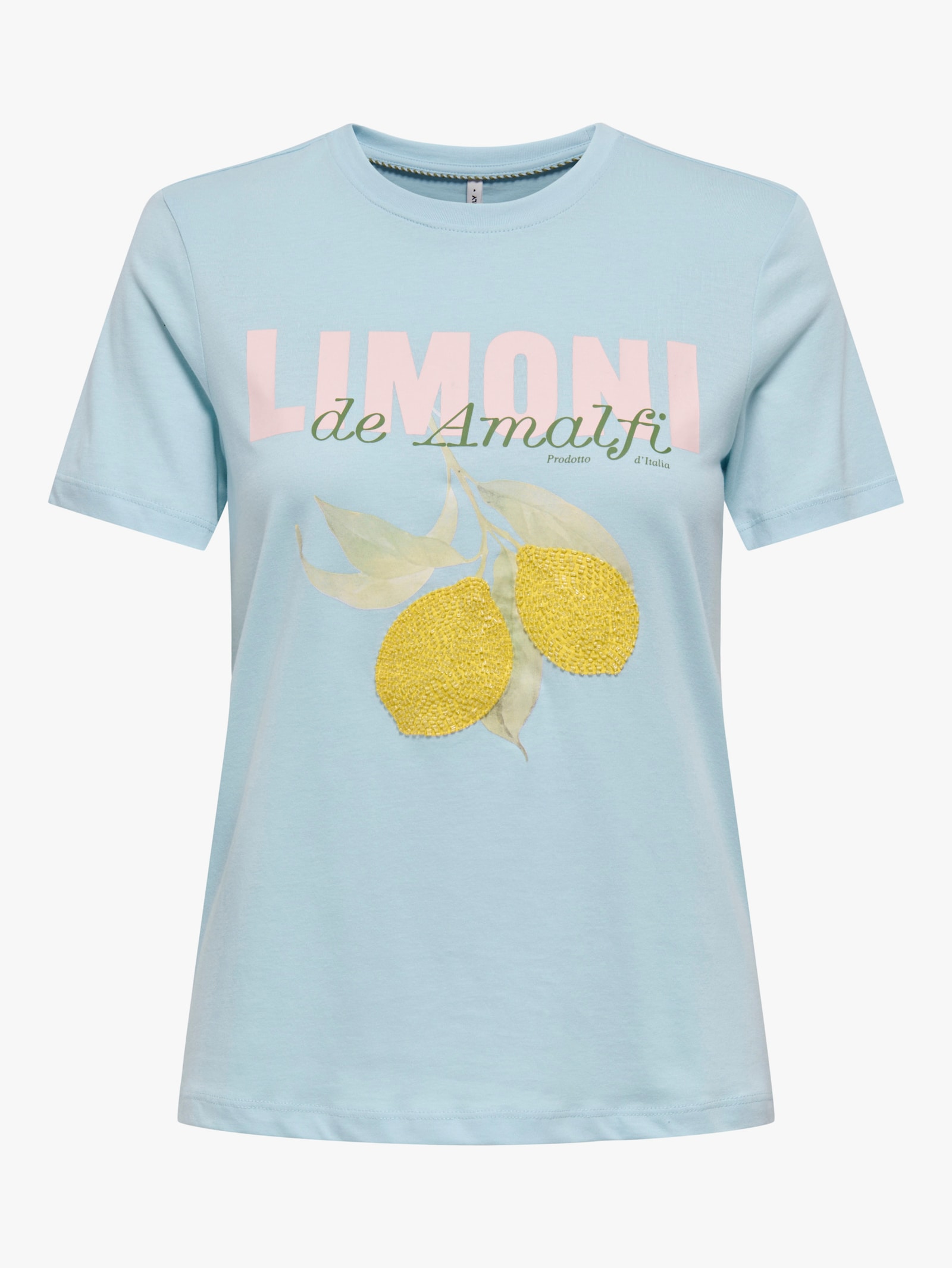 ONLY CARMAKOMA Kurzarmshirt - winter sky print:limoni de amalfi