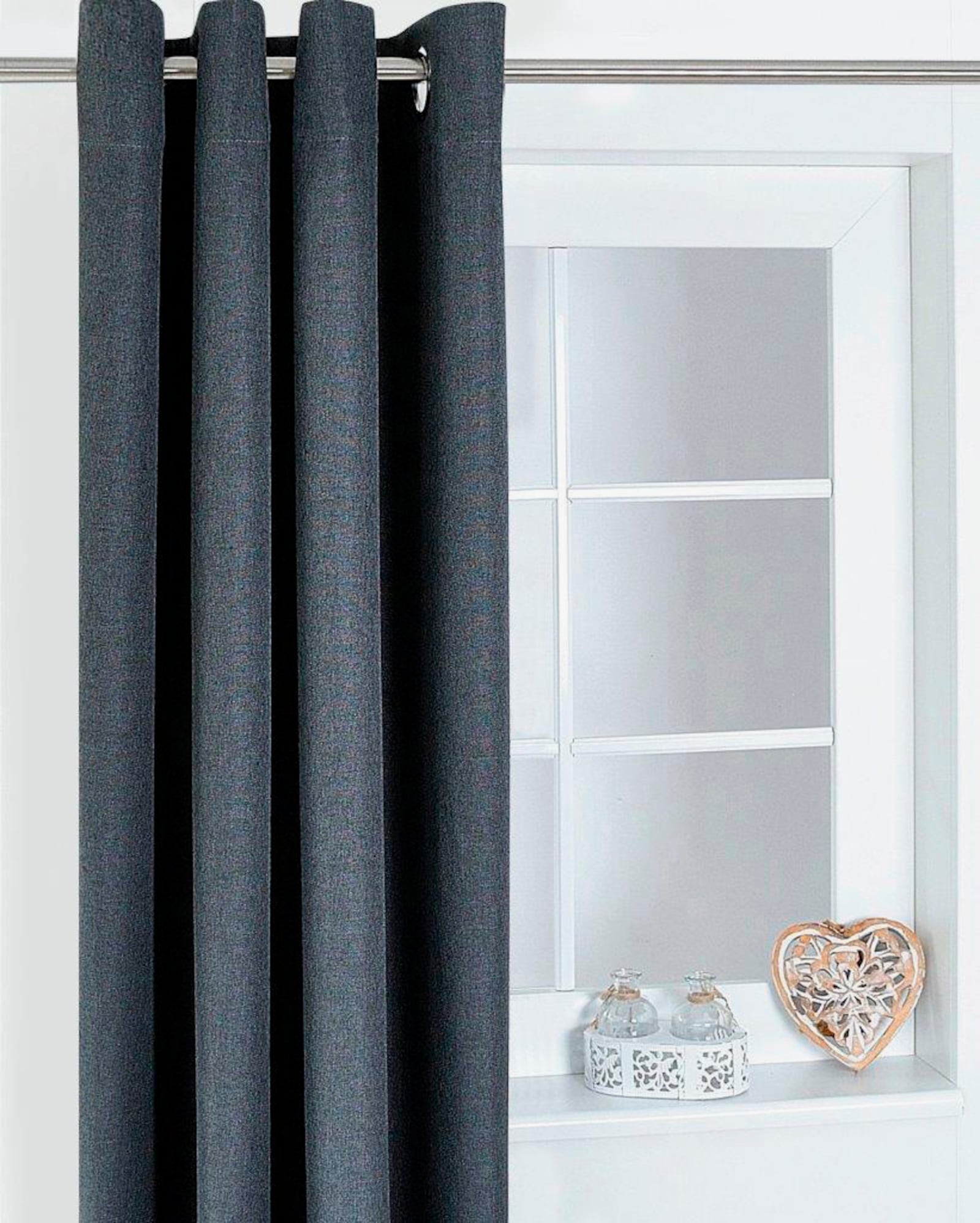 heine home Dekoschal - anthrazit