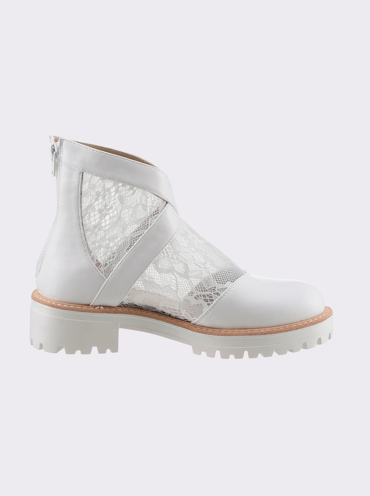 heine Bottines - blanc