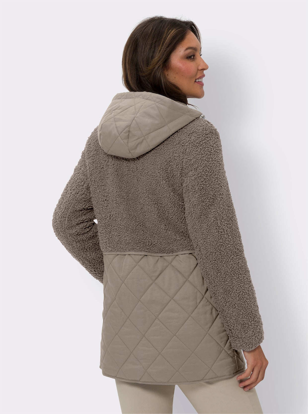 Jacke - taupe