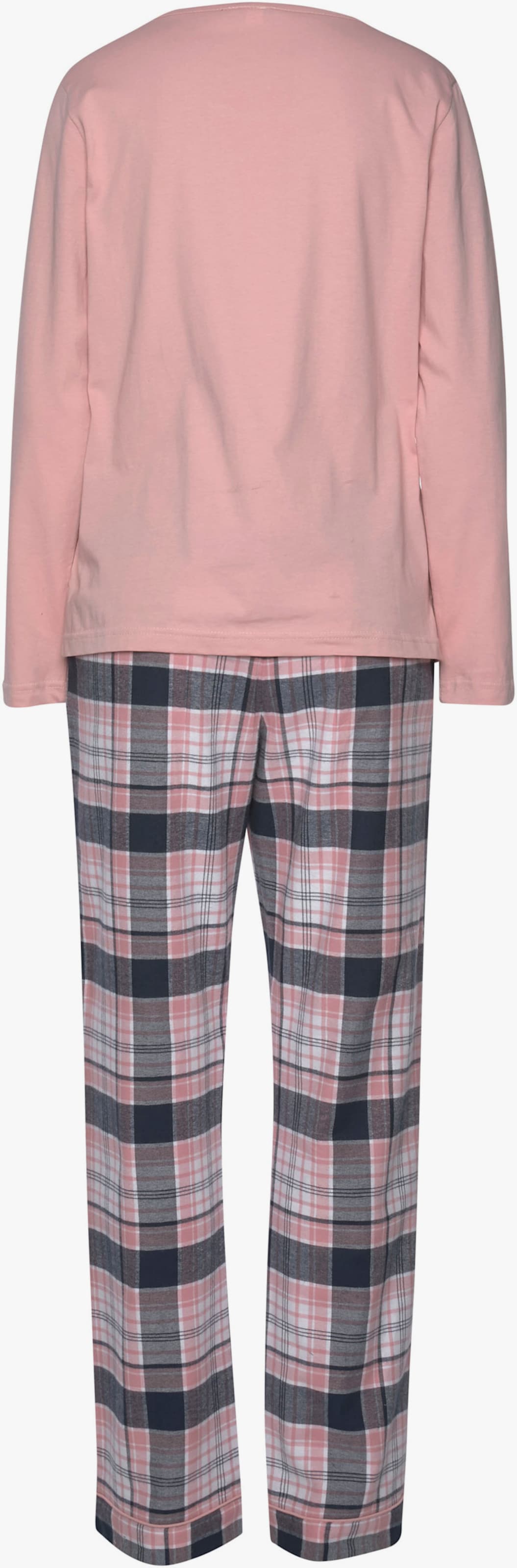 H.I.S Pyjama - lila-blau-rosa-kariert