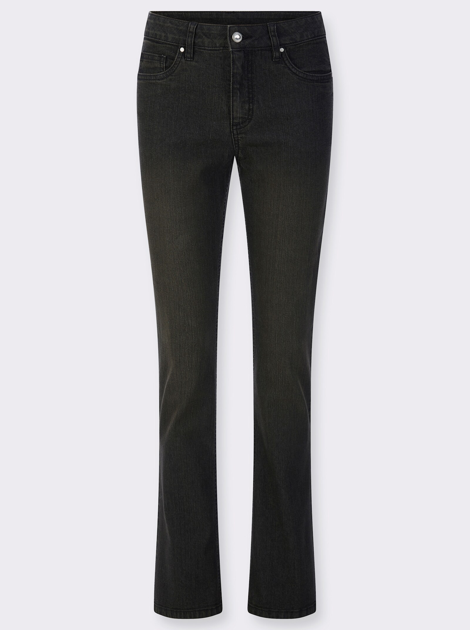 Bootcut-Jeans mit Passformsattel - graphit-denim