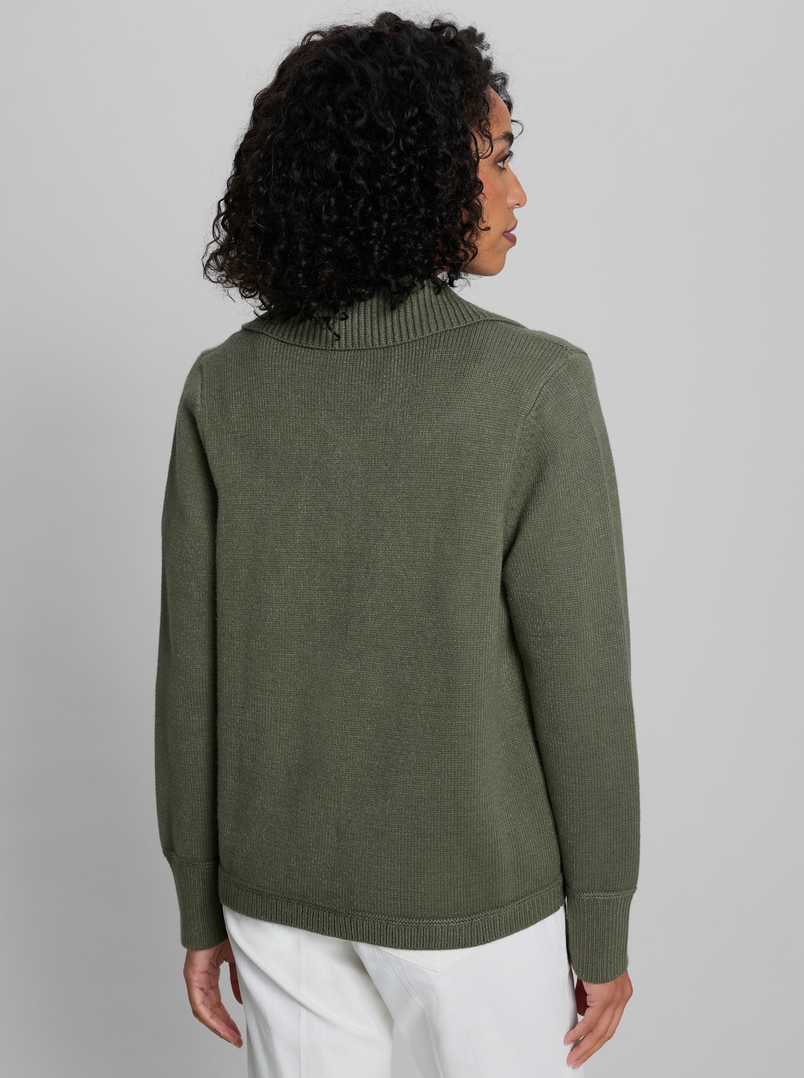 heine Strickjacke - khaki
