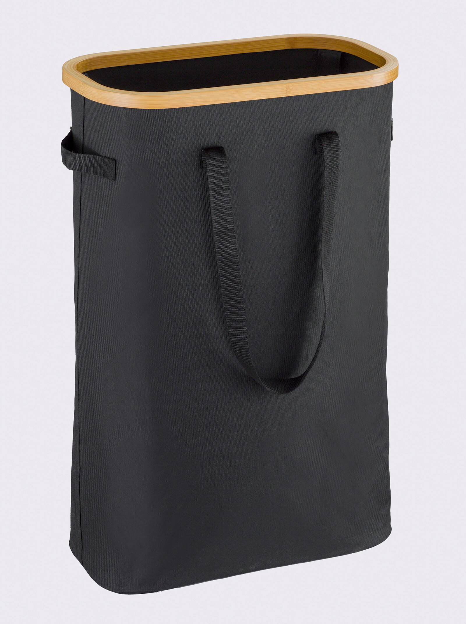 heine home Panier à linge - noir-naturel