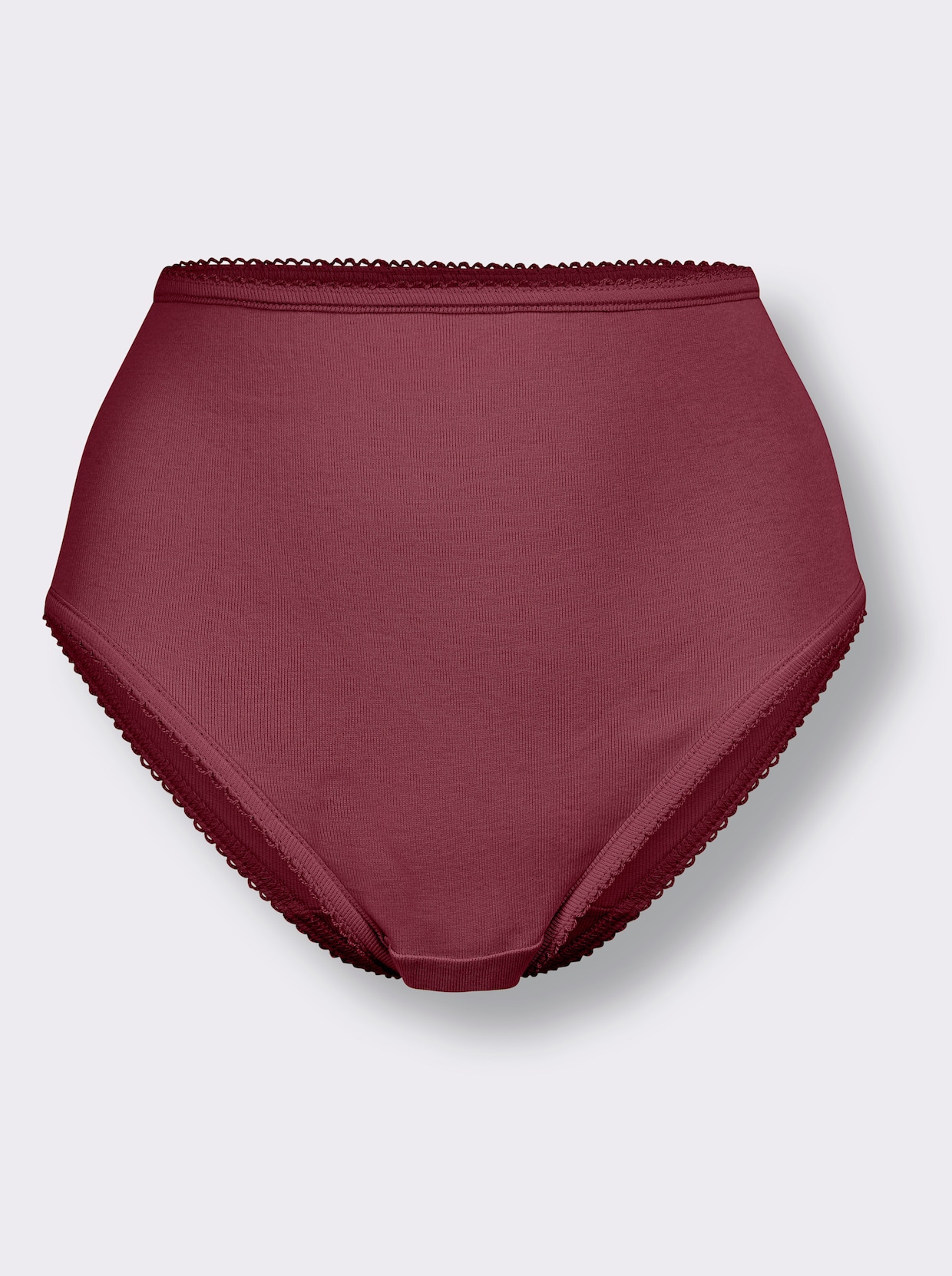 Hüftslip - steingrau + sand + bordeaux