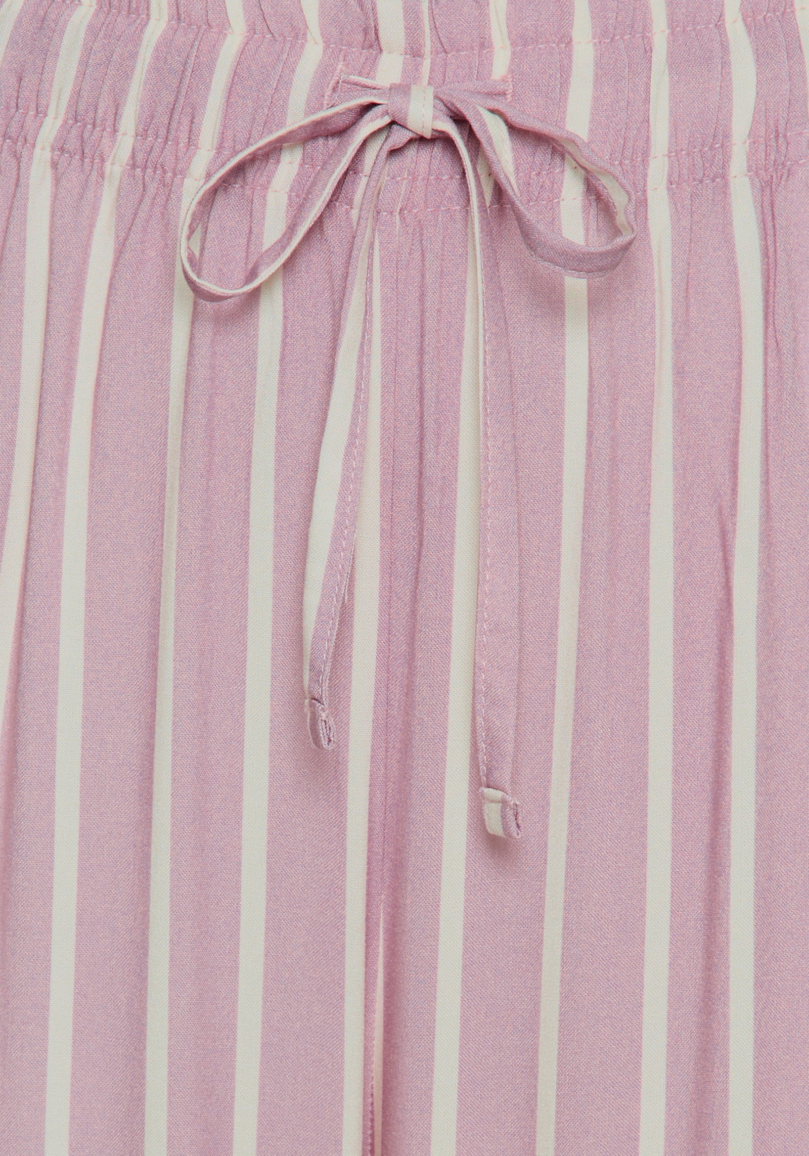 LASCANA Bas de pyjama - vieux rose à rayures