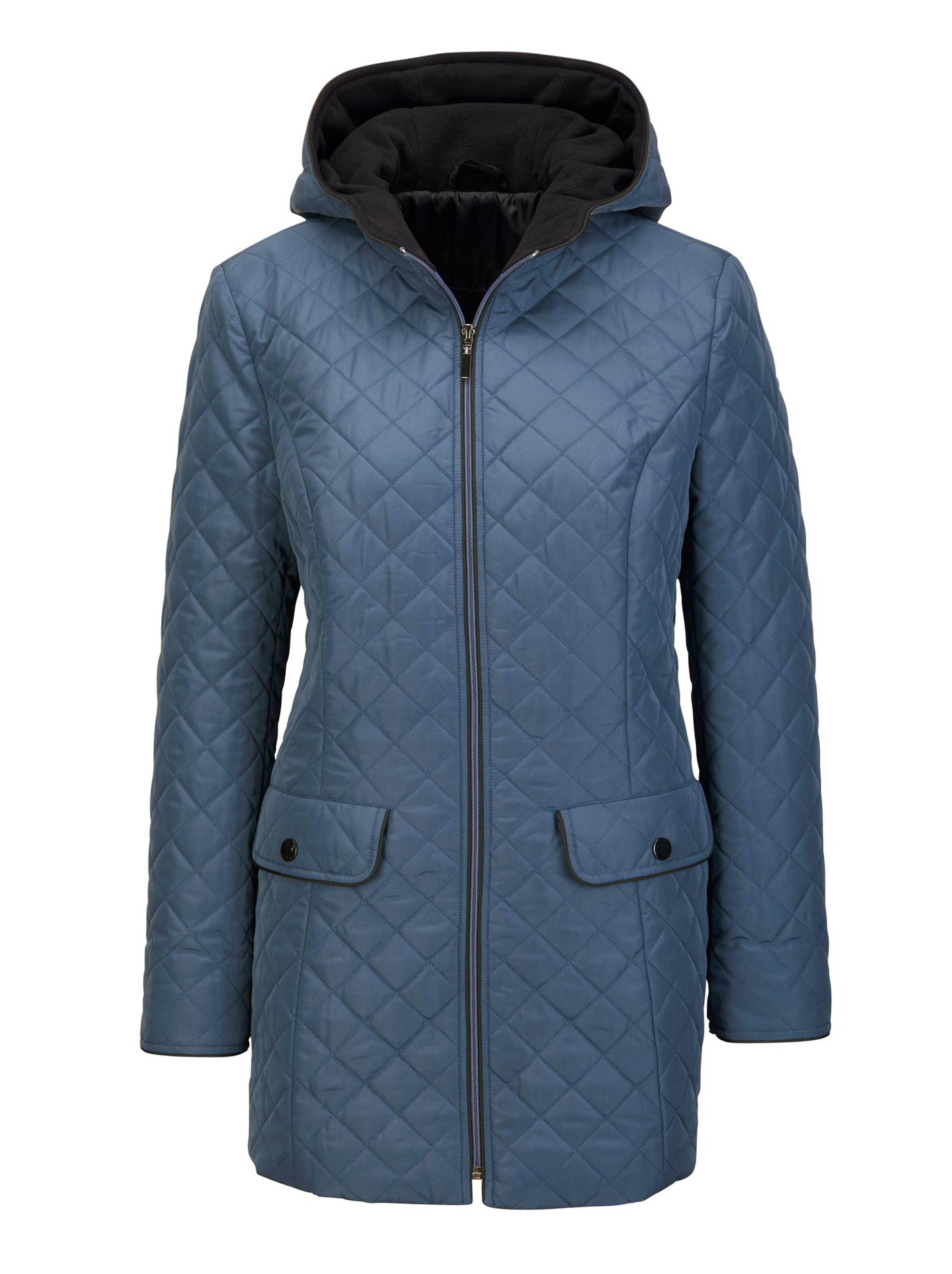 Steppjacke - rauchblau