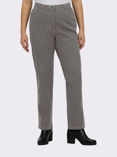5-Pocket-Jeans mit Stretch-Anteil - taupe-denim