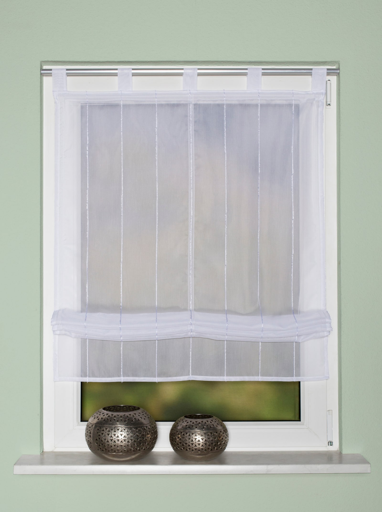 heine home Raffrollo - weiß