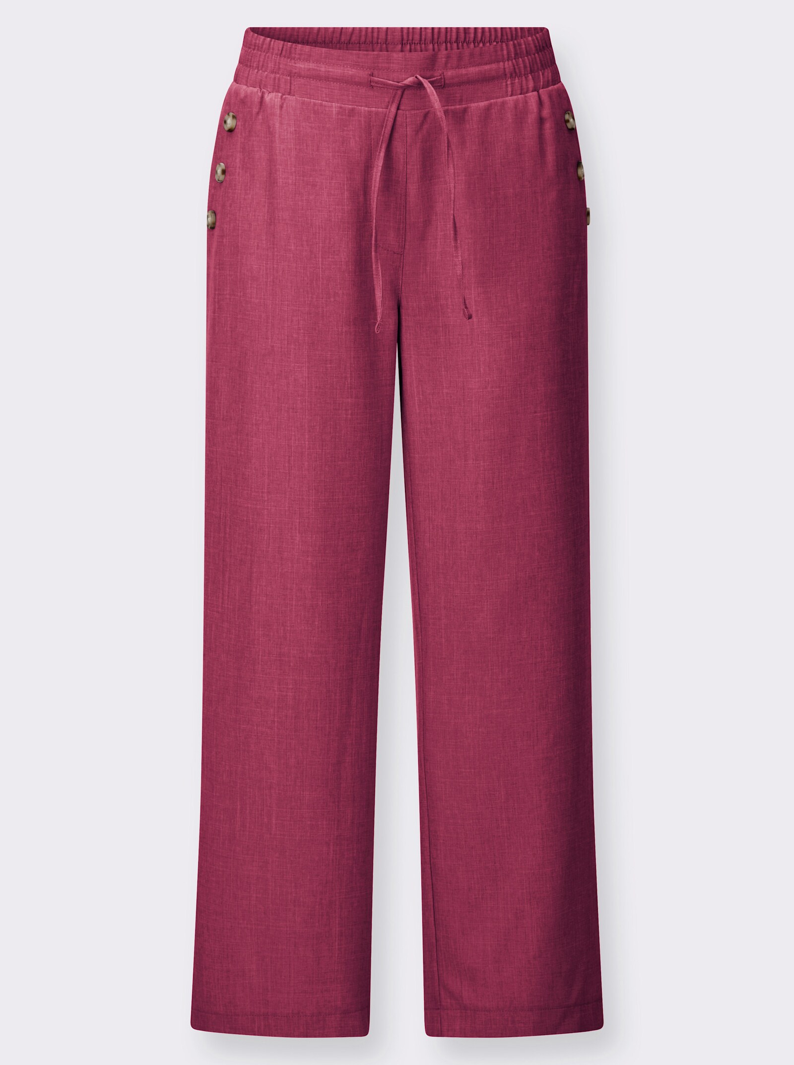 Culotte mit Knöpfen in Holz-Optik - malve