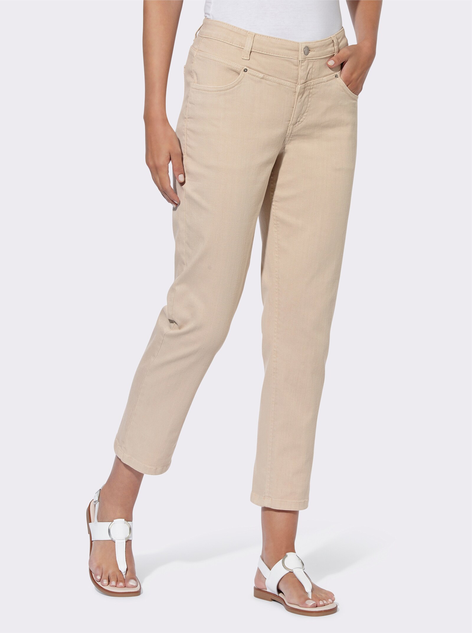 heine 7/8-Jeans in Stretch-Qualität - sand