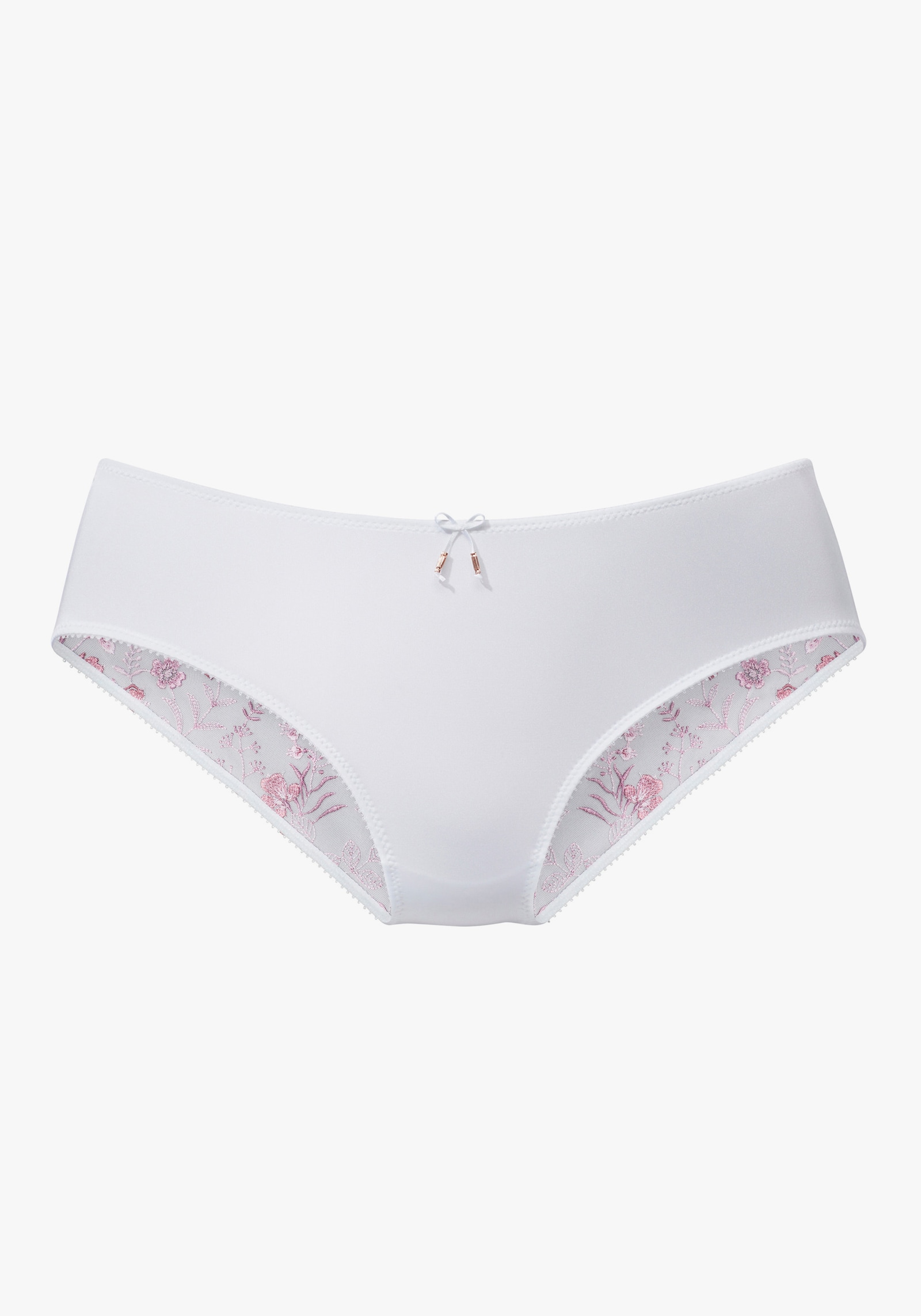 LASCANA Tanga - wit/roze