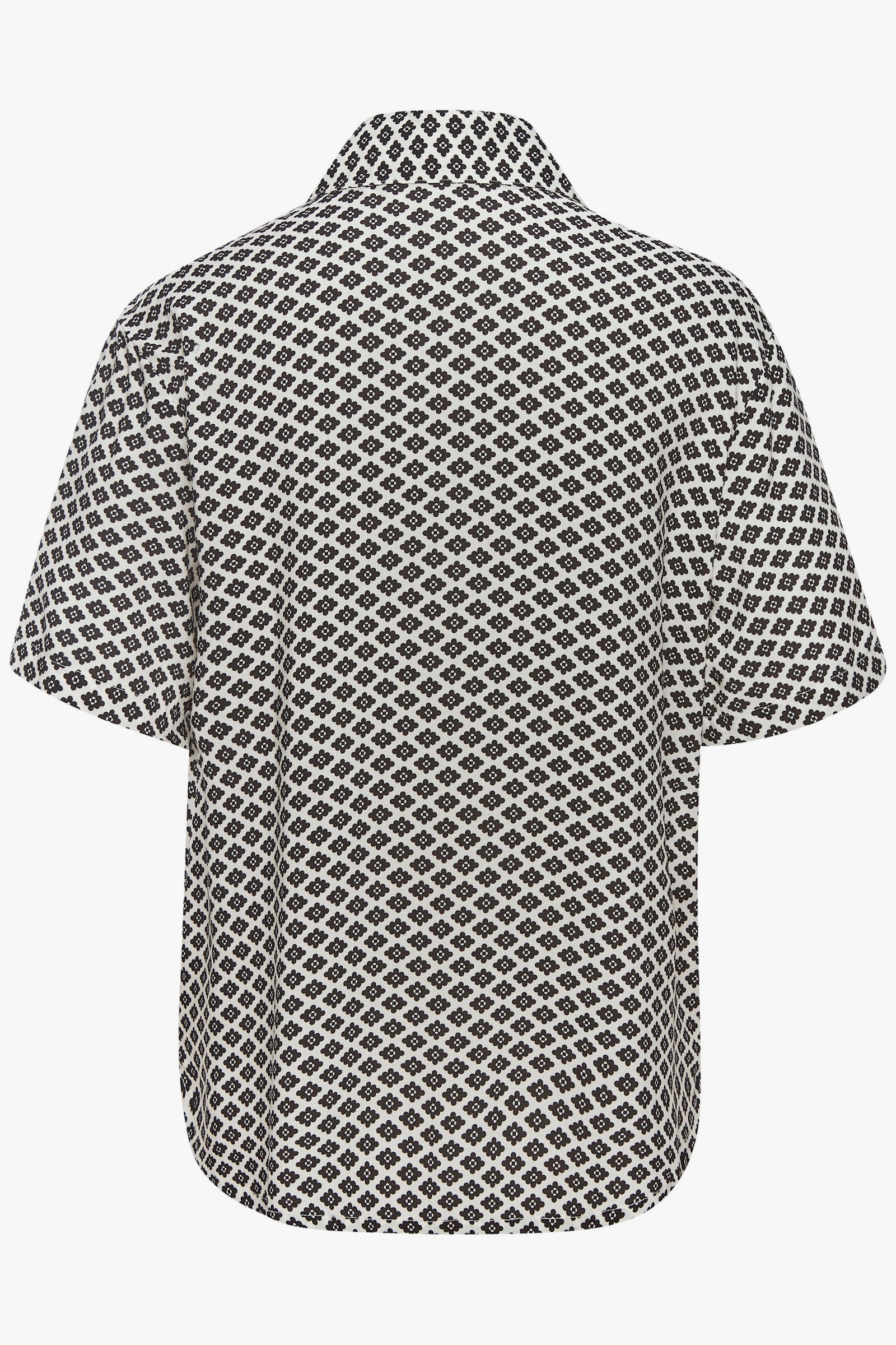 LASCANA Haut de pyjama - noir-blanc à motifs