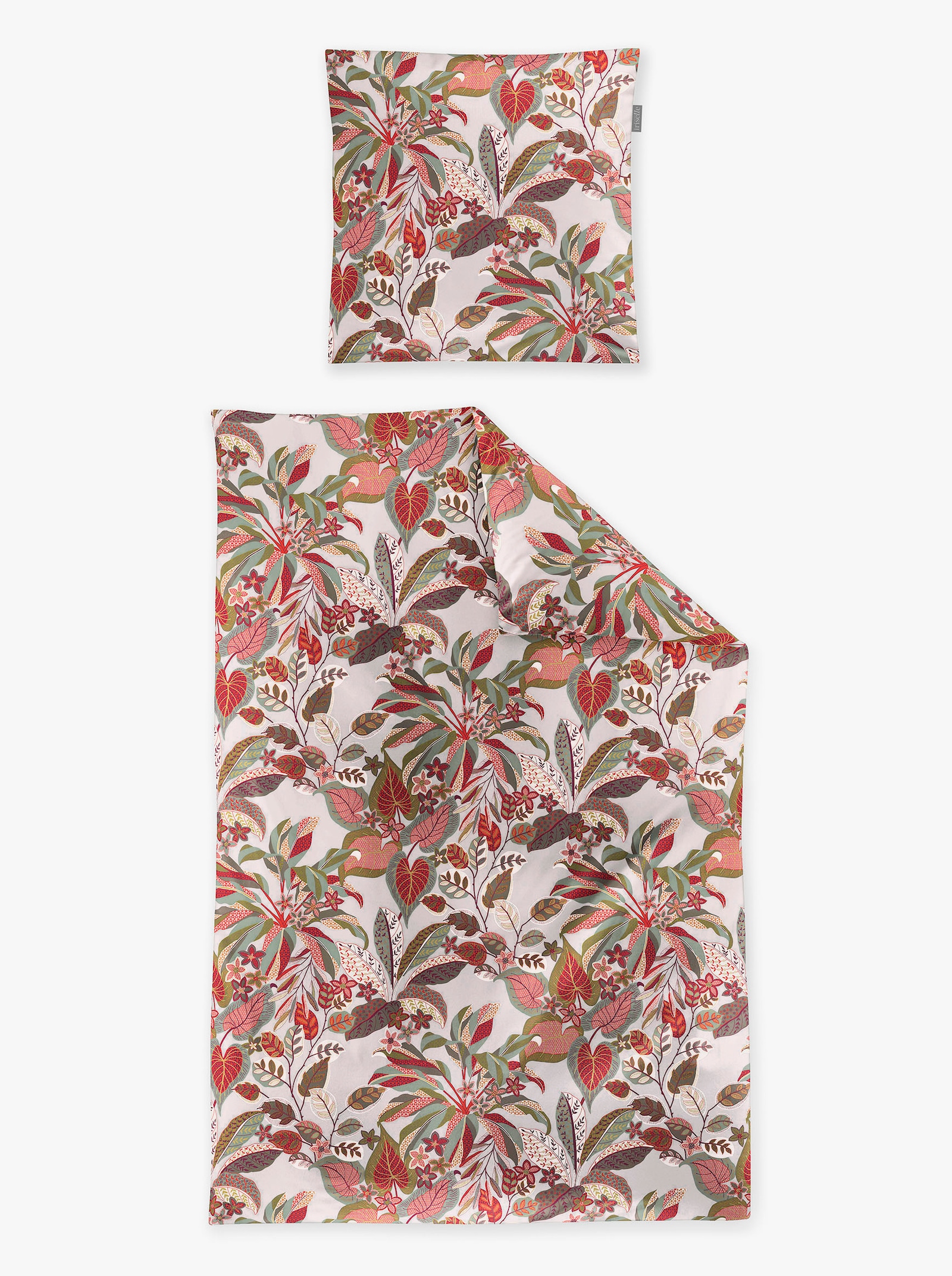 Irisette Bettwäsche - terra-salbei-bedruckt