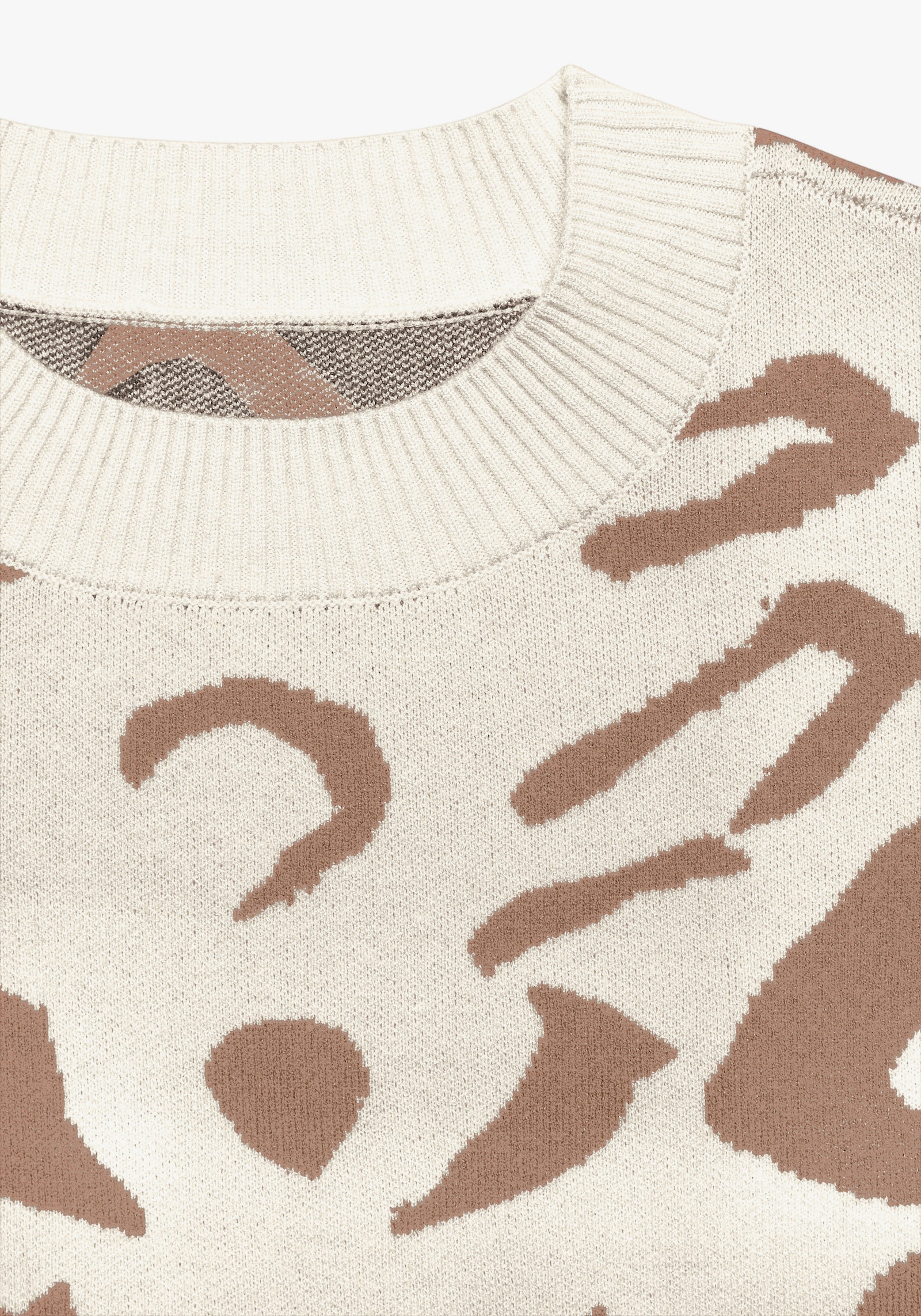 LASCANA Pull jacquard - crème-chamois