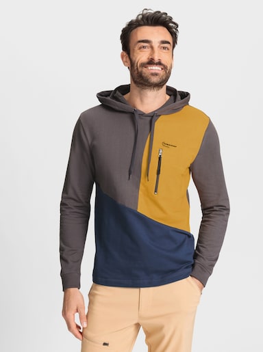 Catamaran Sports Sweatshirt mit Kapuze - ocker