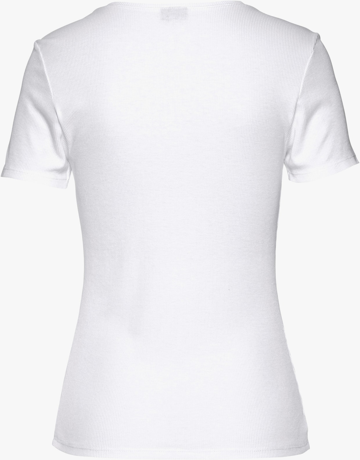 LASCANA T-shirt - wit, zwart