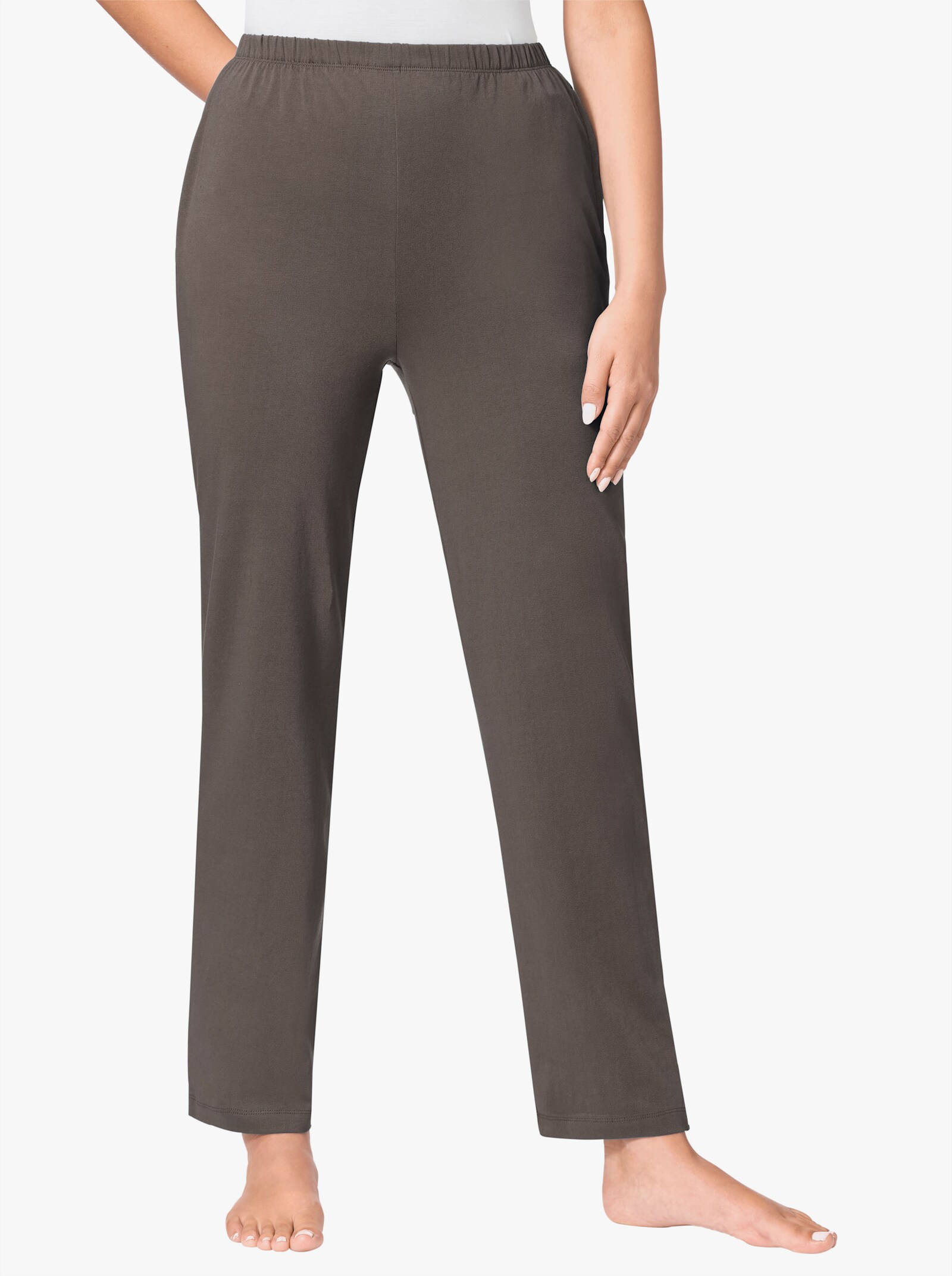 feel good Hosen - petrol + taupe