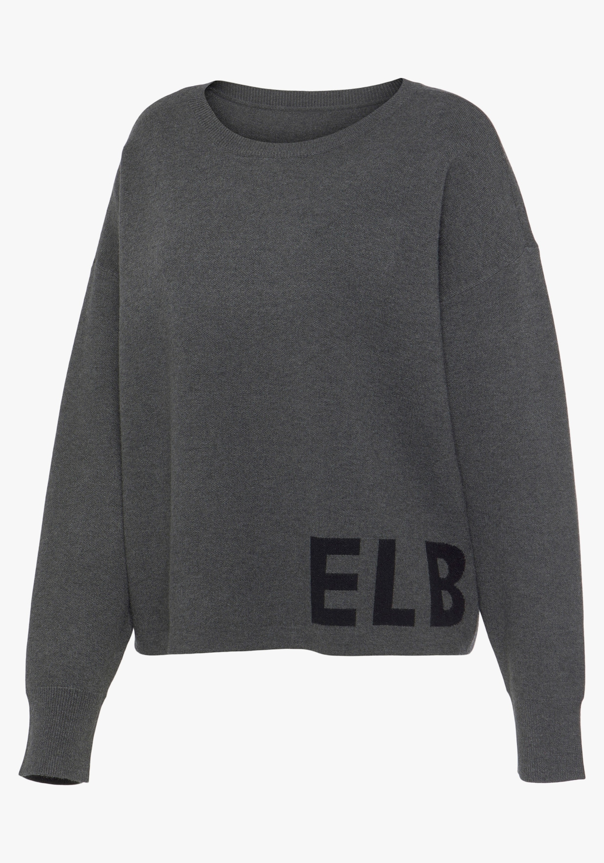 Elbsand Pull en tricot - anthracite