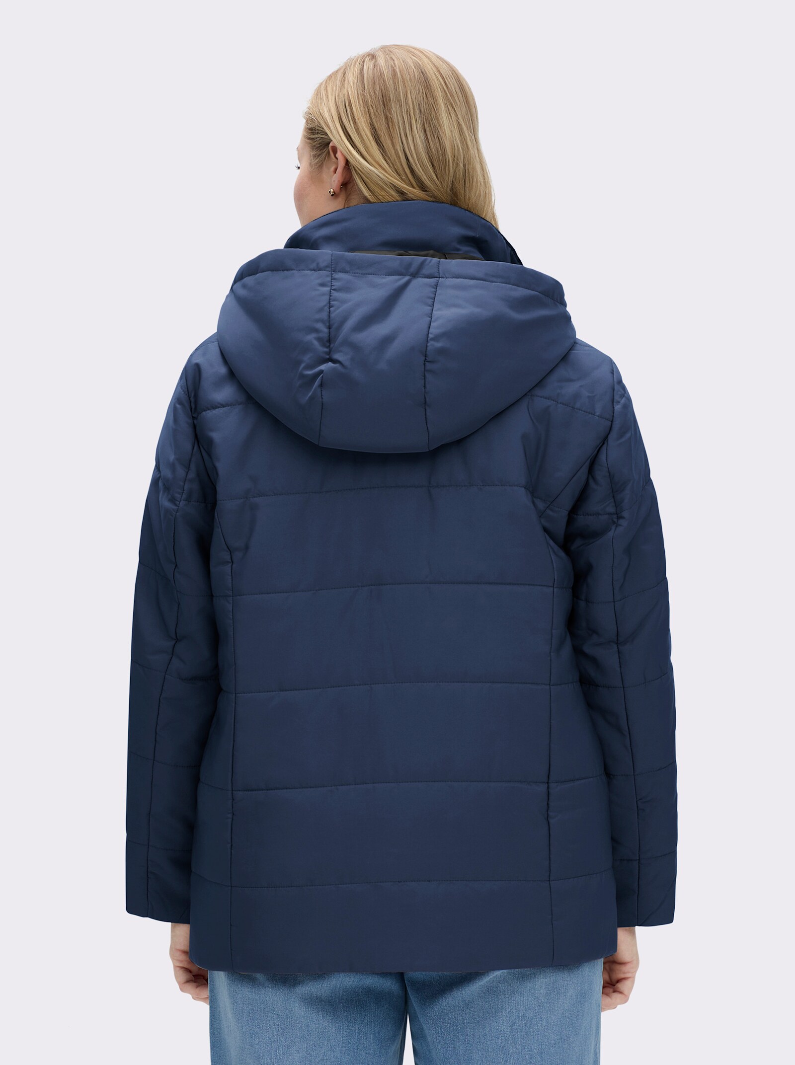 Steppjacke mit Wattierung, wärmend - marine