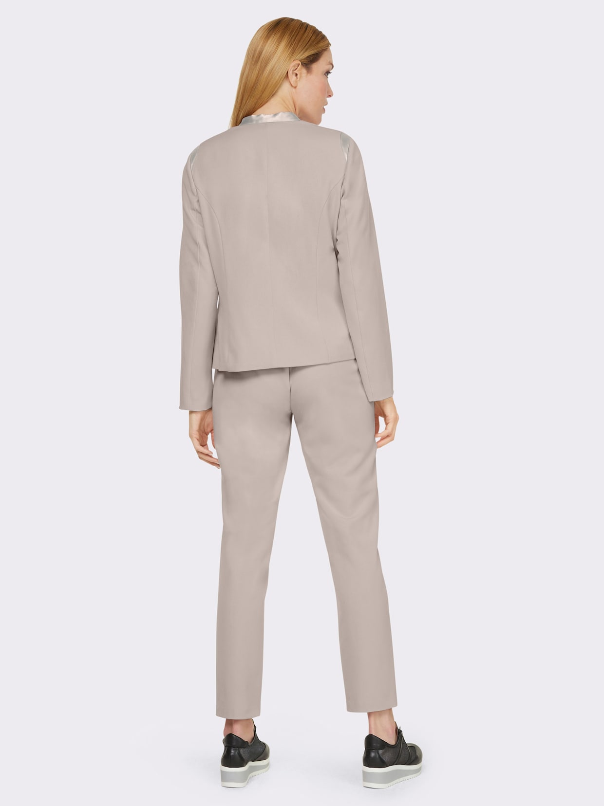 heine Tailleur pantalon - gris clair