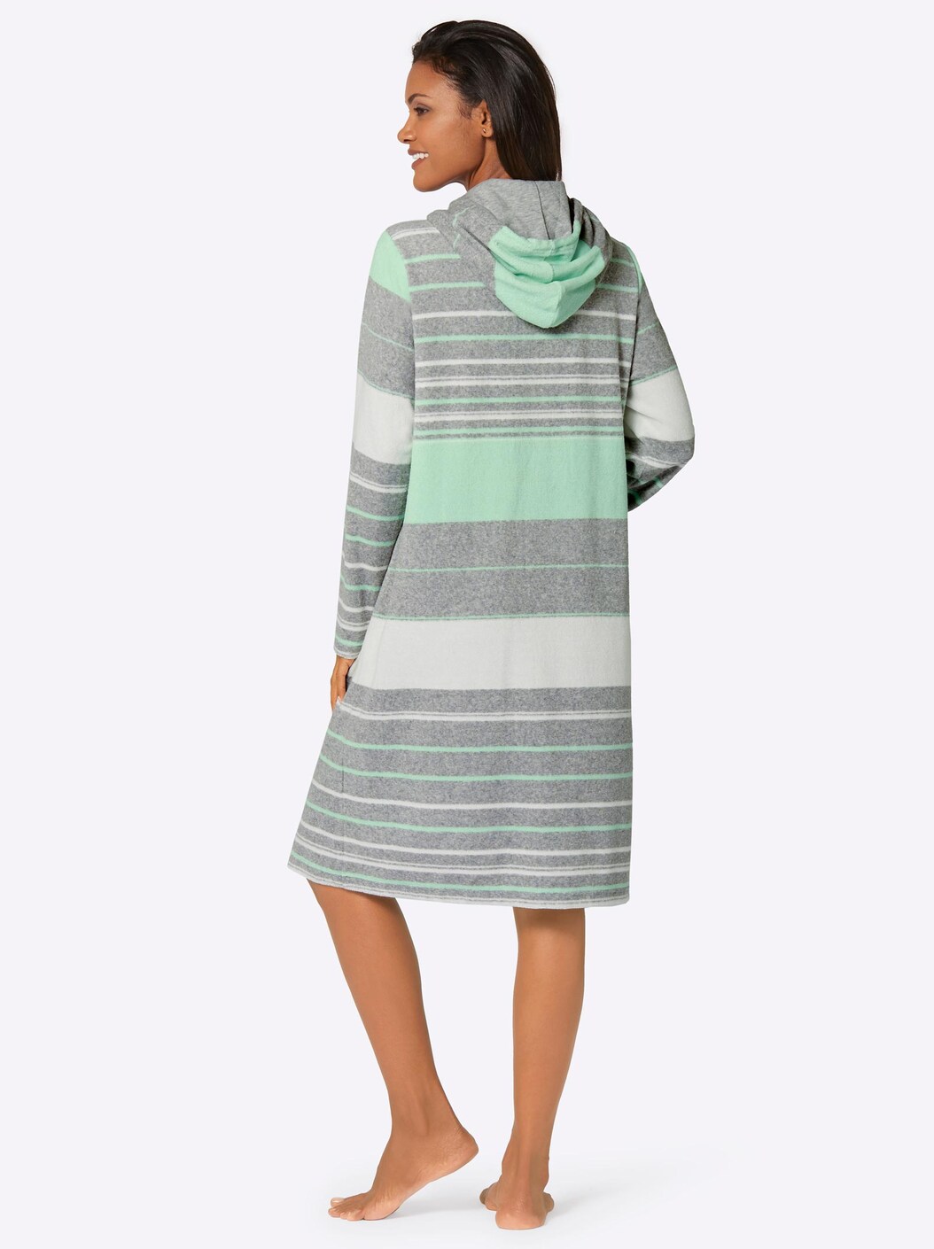 bademantel damen mint