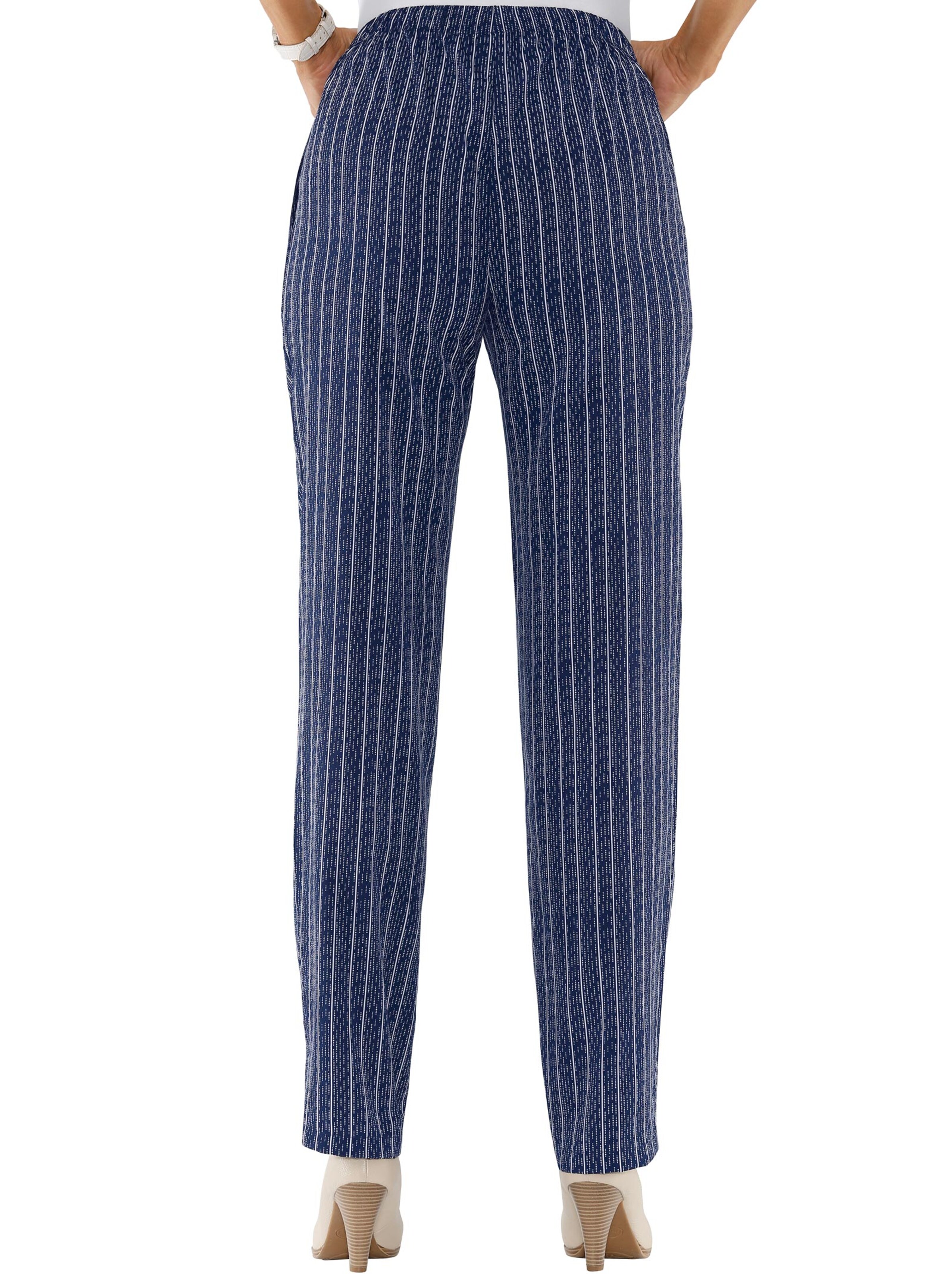 Hose - marine-gestreift