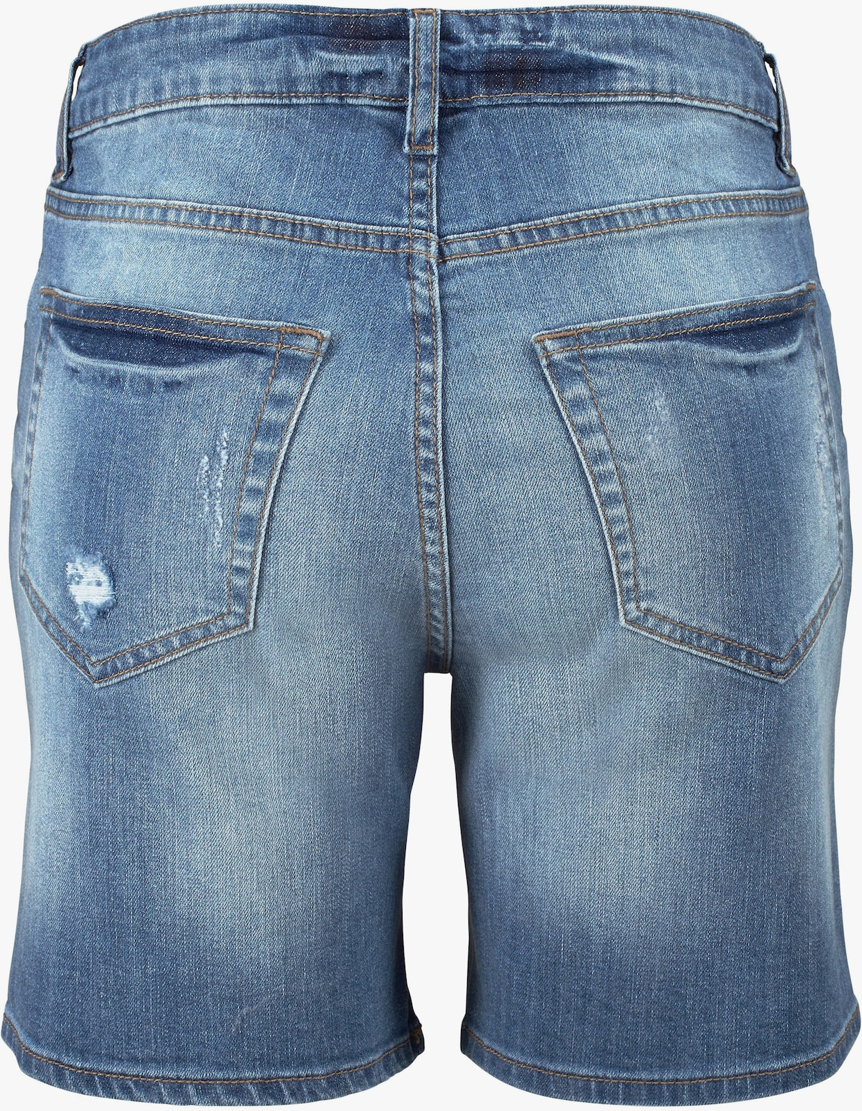 Buffalo Jeansbermudas - blue washed