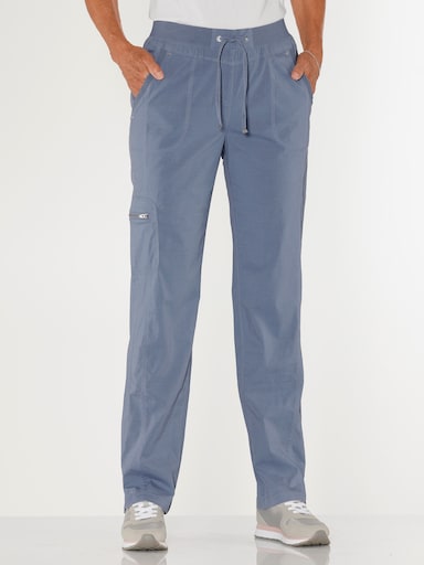 Schlupfhose - taubenblau