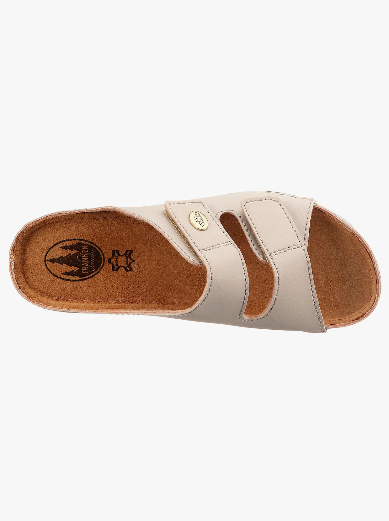 Franken Schuhe slippers - steengrijs