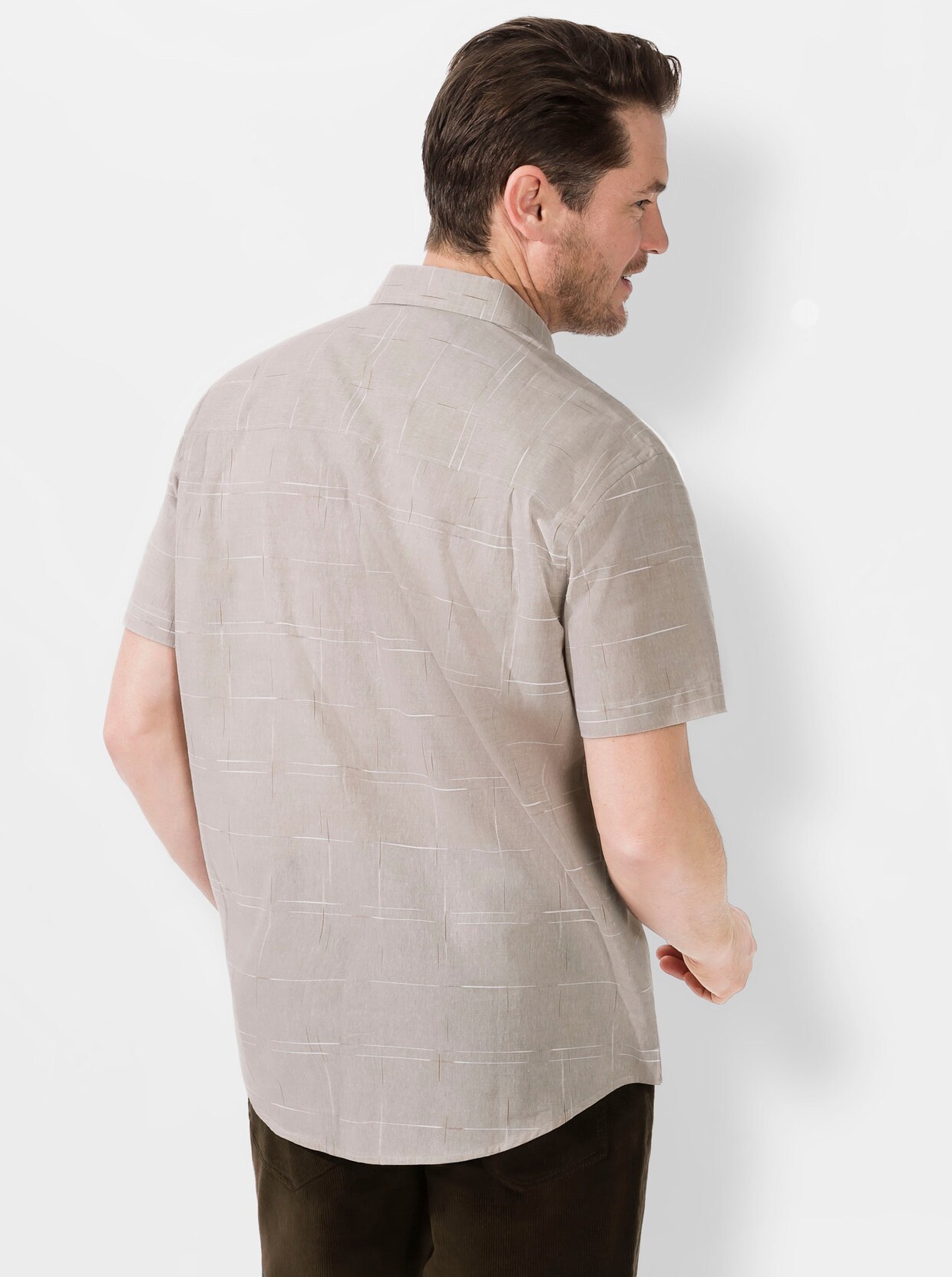 Catamaran Kurzarm-Hemd - beige