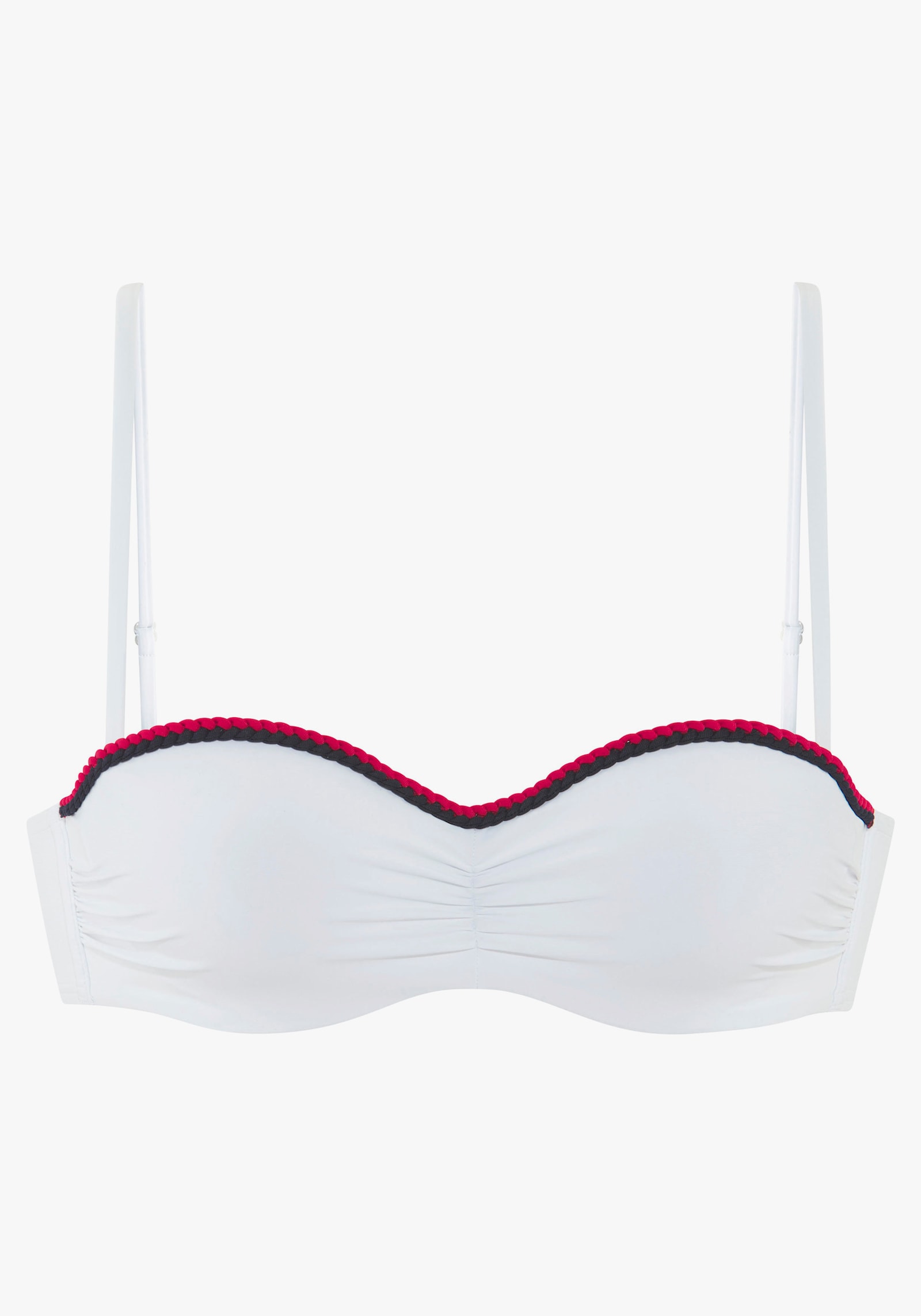 s.Oliver Bügel-Bandeau-Bikini-Top - weiss