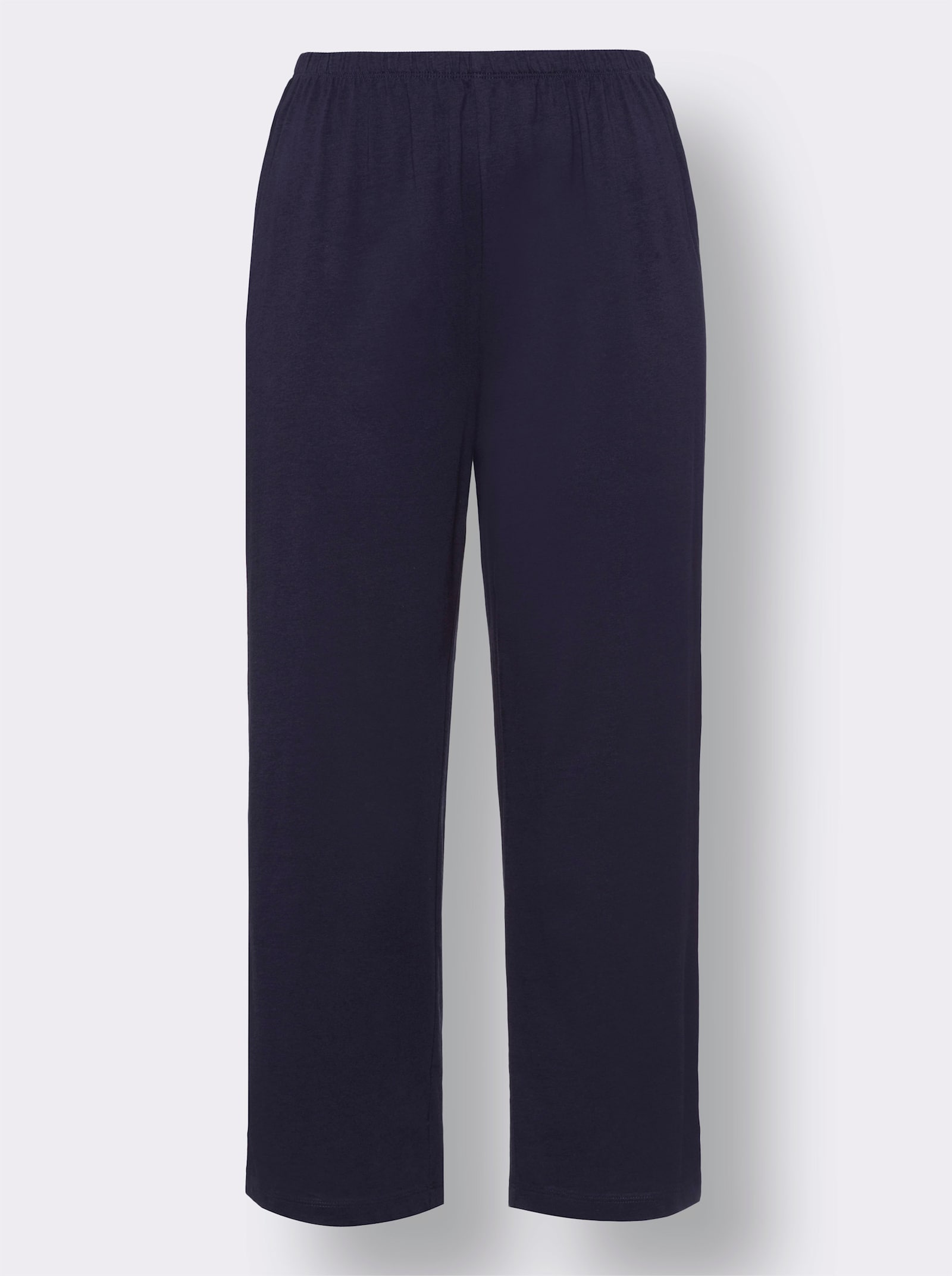 Pyžamo se 7/8 kalhotami - slézová-námořnická modrá