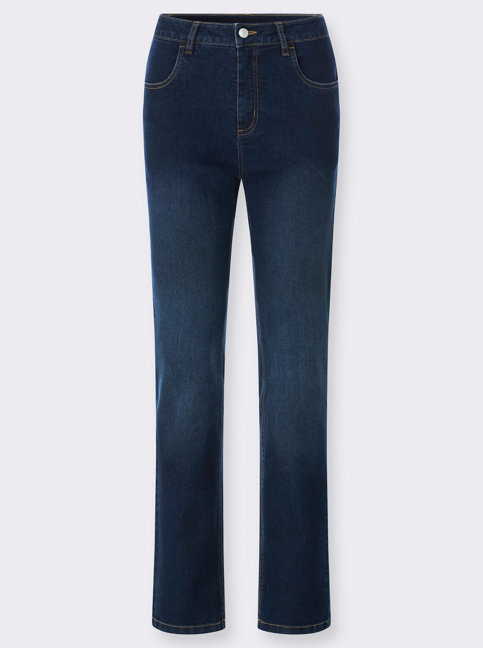 Jeans mit Pattentaschen hinten - dark blue